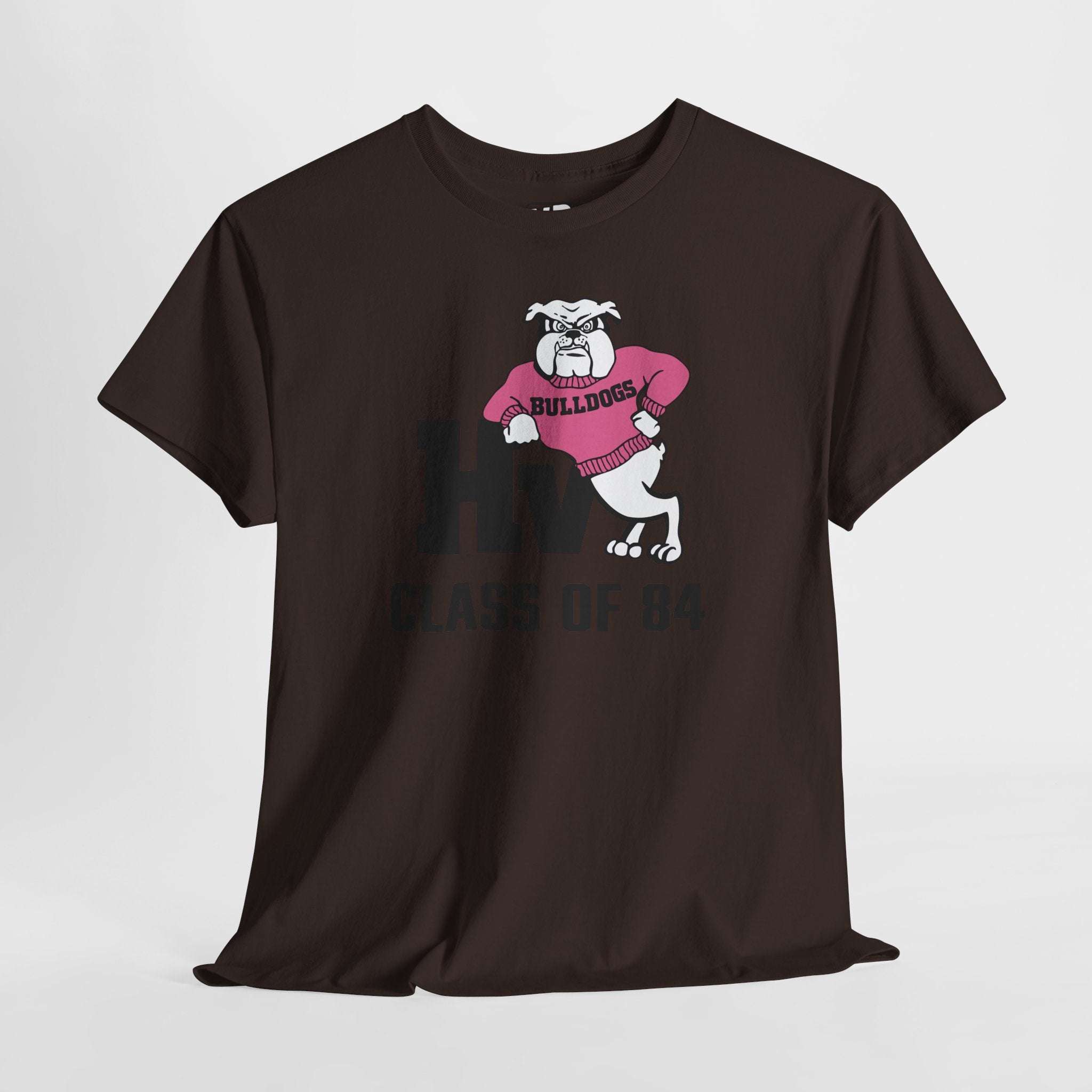 1985 Hill Valley Bulldogs logo Tee