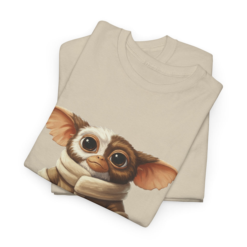 Grogwai Mashup Graphic Tee — Cozy Cute Alien Character T‑Shirt - Gizmo and Grogu all in one!