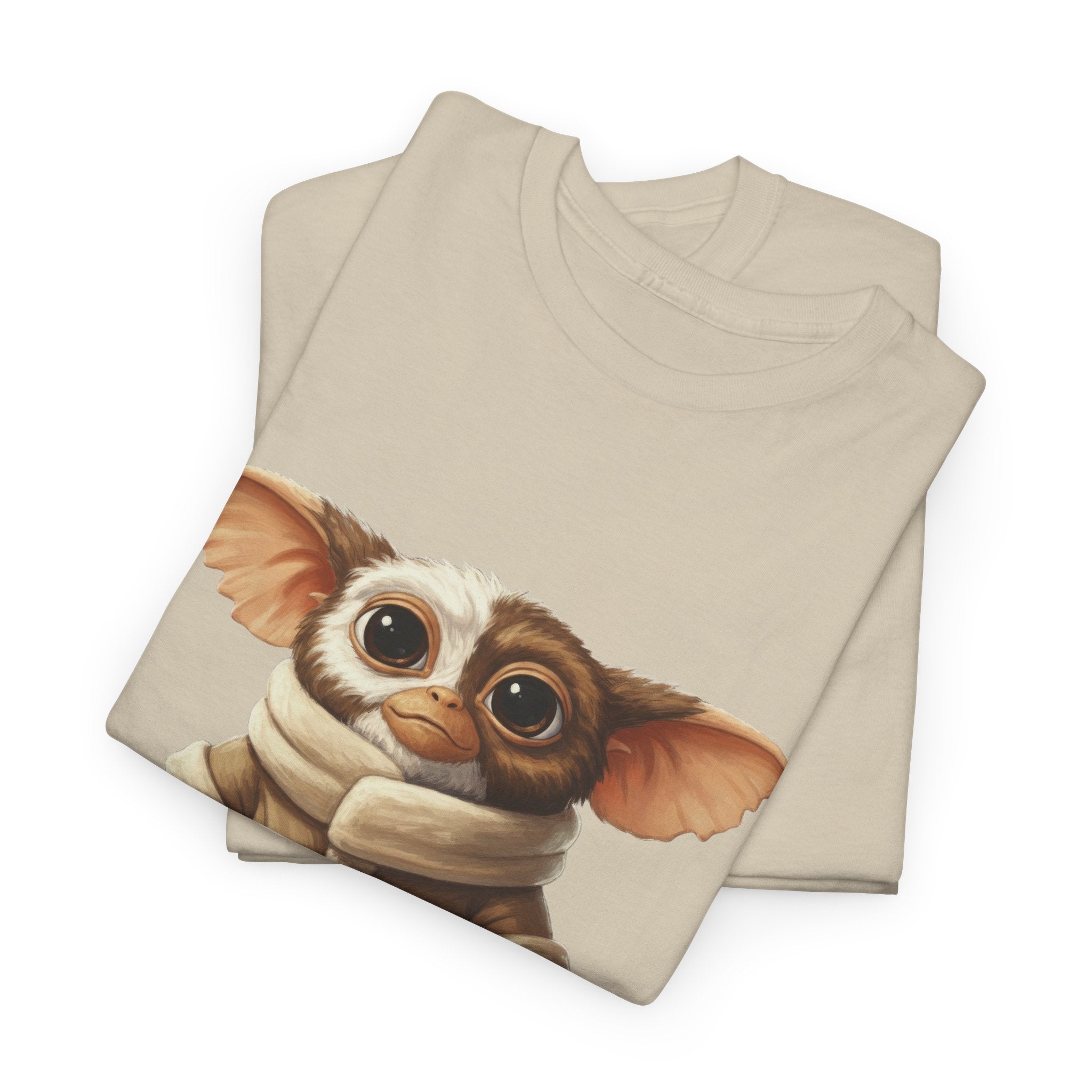Grogwai Mashup Graphic Tee — Cozy Cute Alien Character T‑Shirt - Gizmo and Grogu all in one!