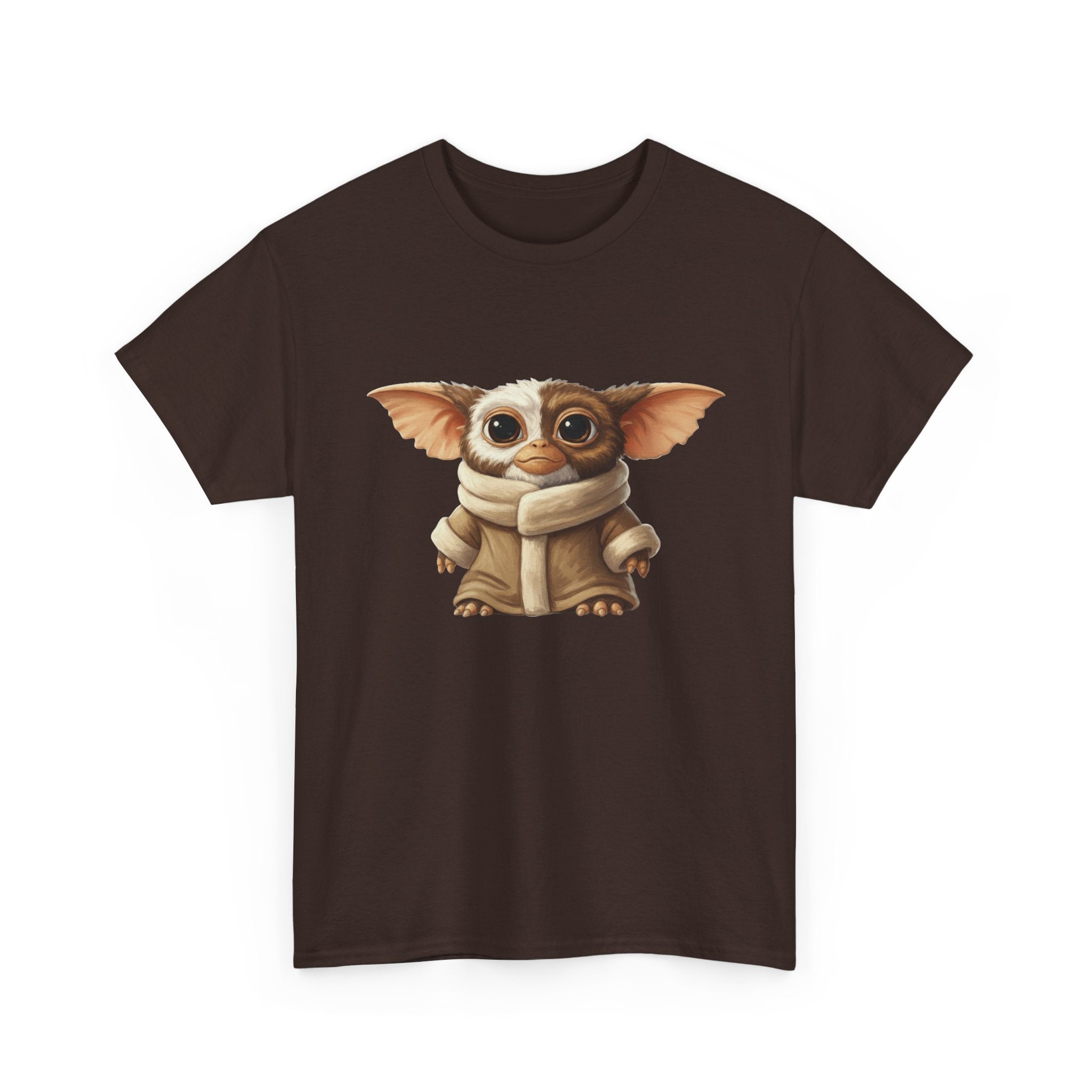Grogwai Mashup Graphic Tee — Cozy Cute Alien Character T‑Shirt - Gizmo and Grogu all in one!