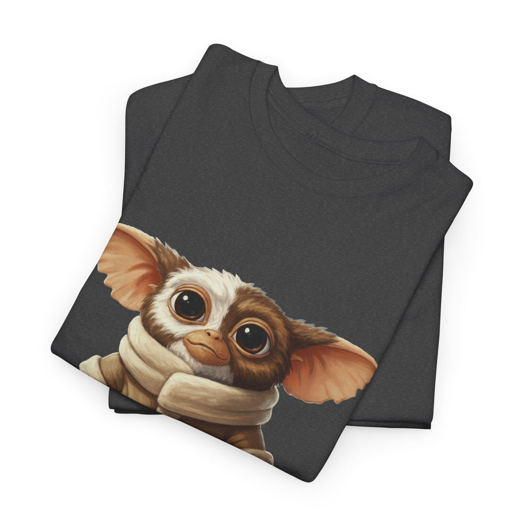 Grogwai Mashup Graphic Tee — Cozy Cute Alien Character T‑Shirt - Gizmo and Grogu all in one!