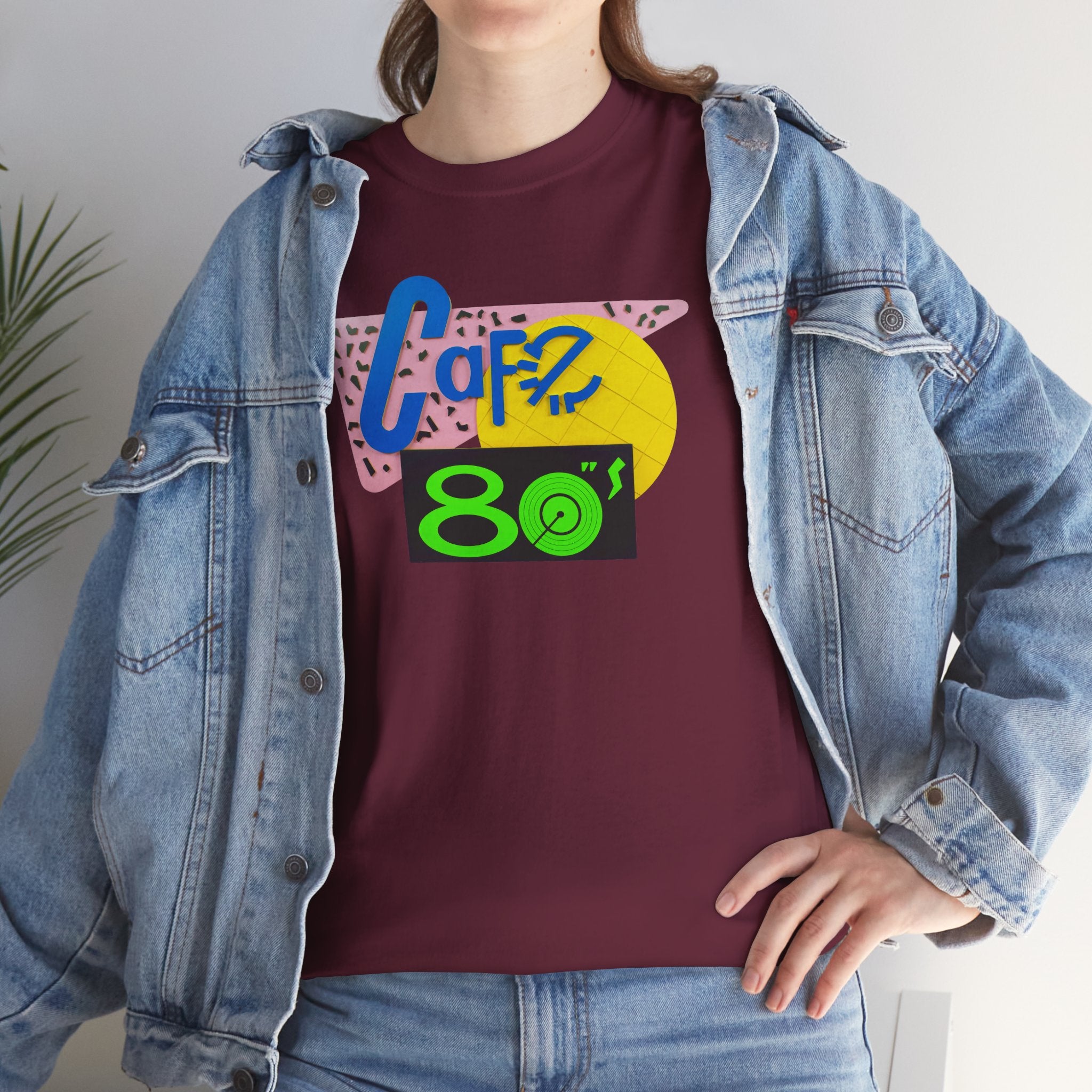Hill Valley 2015 Cafe 80's Logo Tee