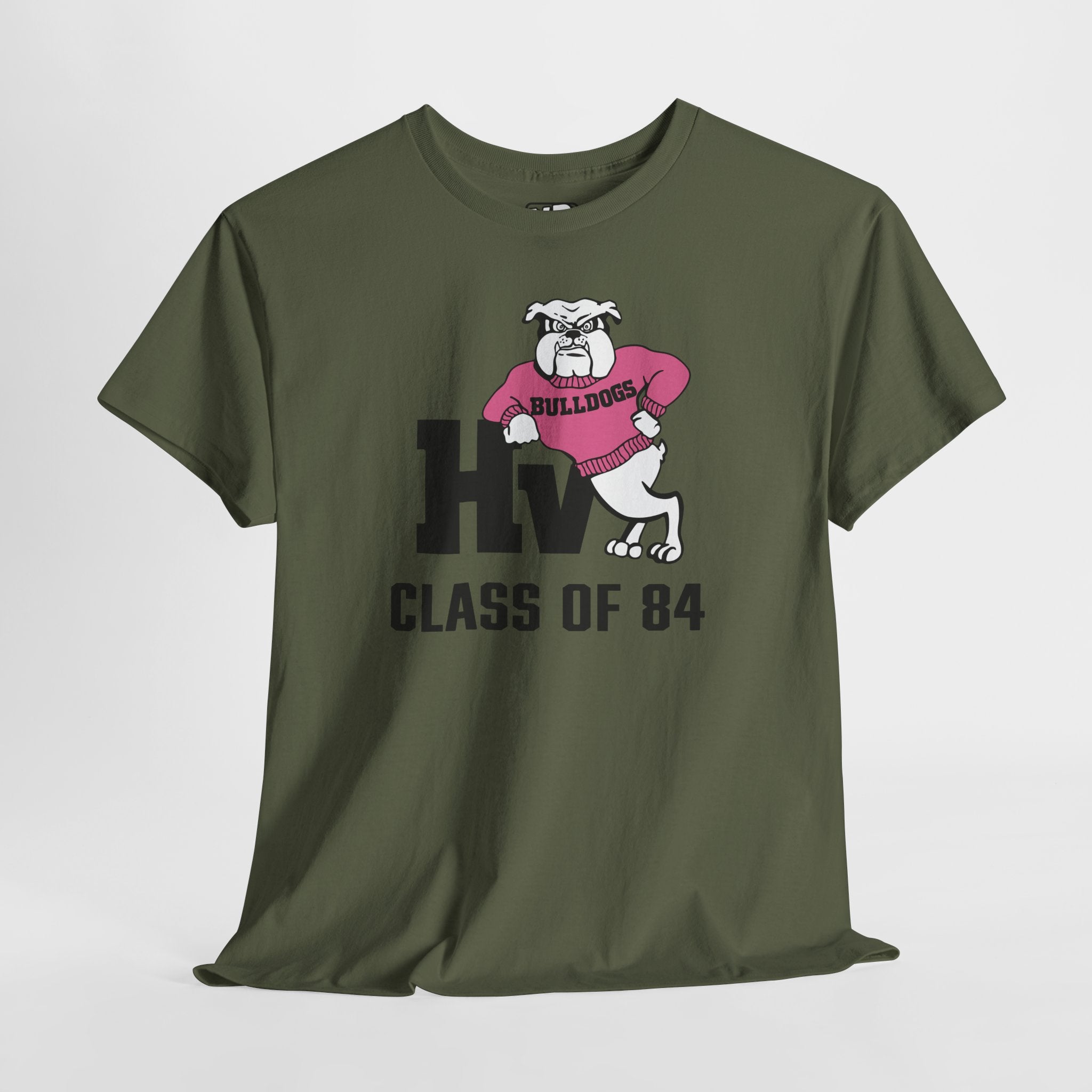 1985 Hill Valley Bulldogs logo Tee