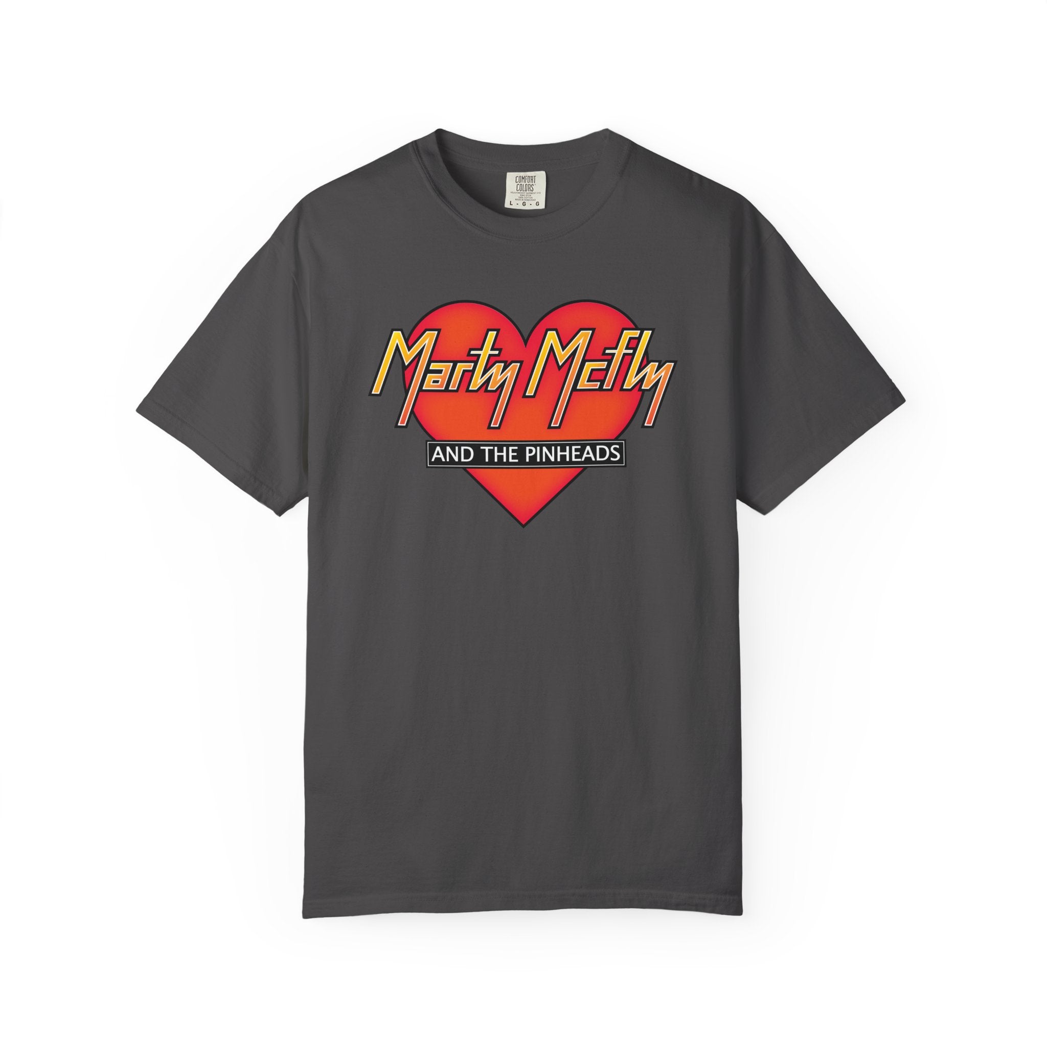 Marty McFly & The Pinheads Heart Logo T-Shirt