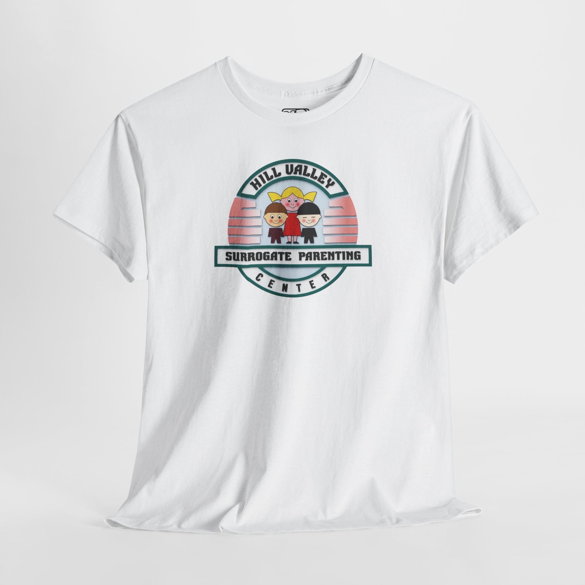 Hill Valley 2015 Surrogate Parenting Center Logo Tee