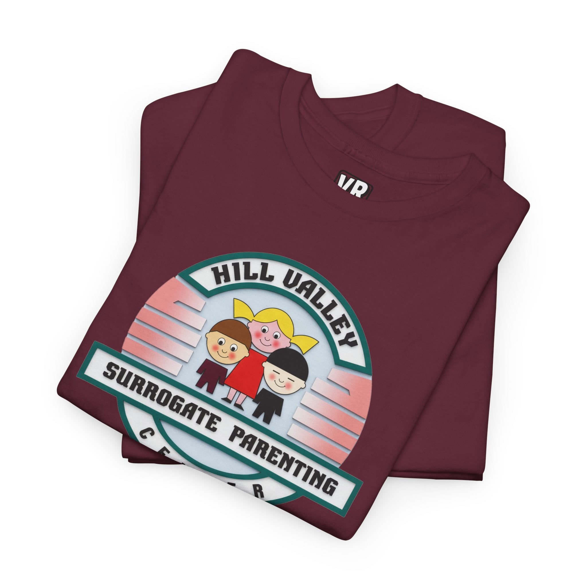 Hill Valley 2015 Surrogate Parenting Center Logo Tee