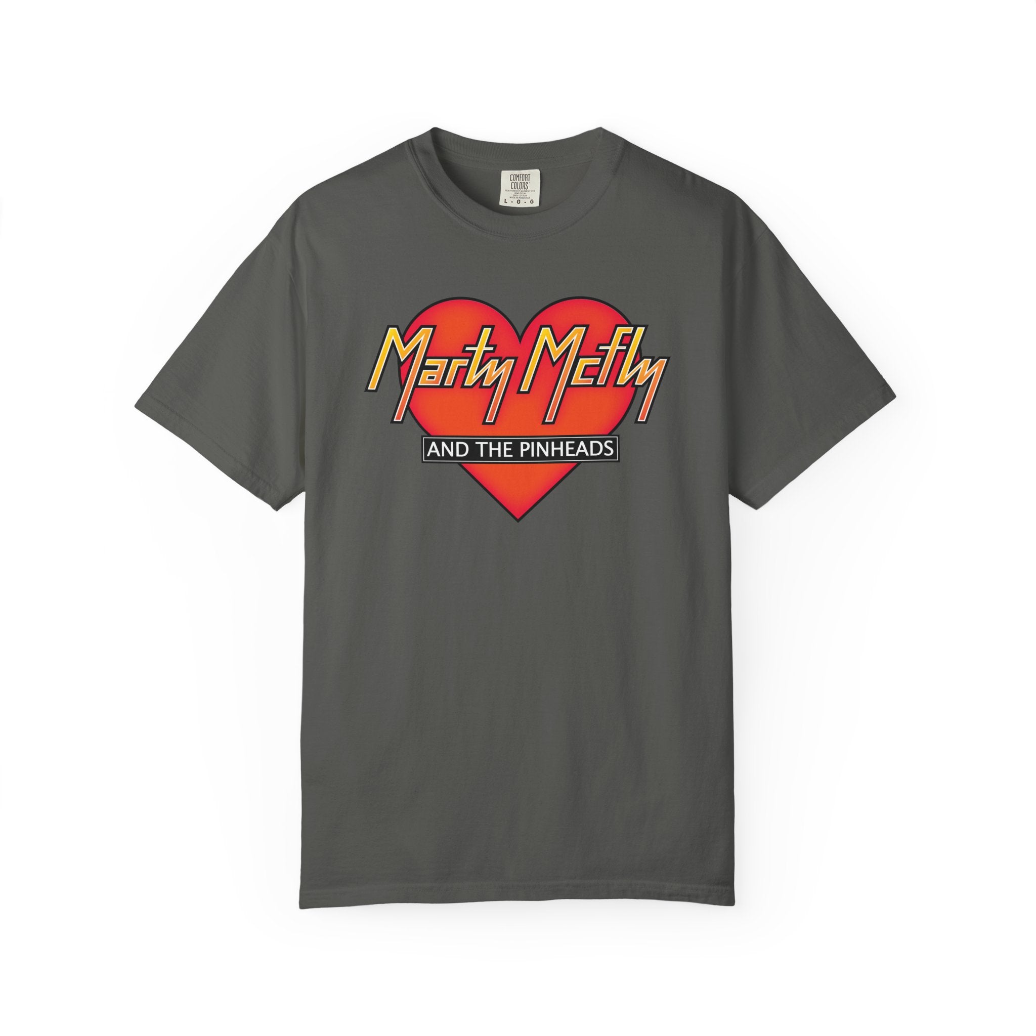 Marty McFly & The Pinheads Heart Logo T-Shirt