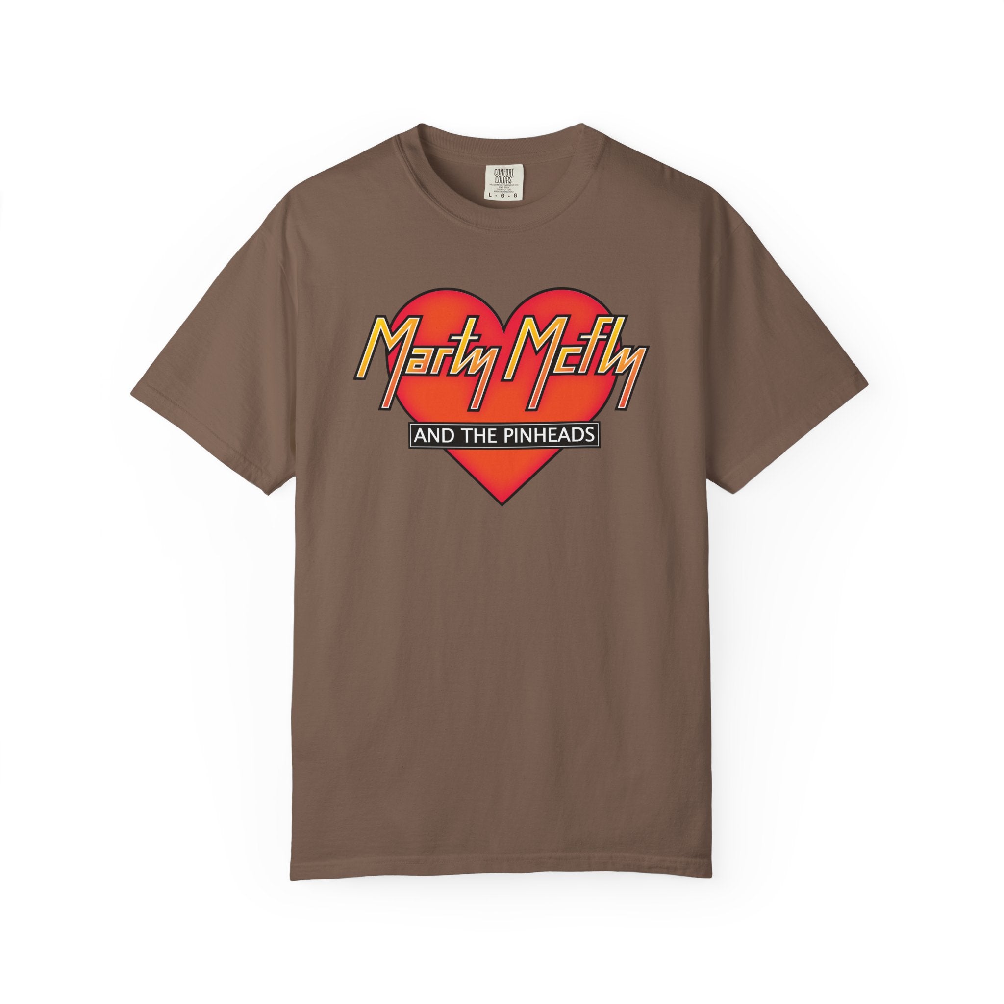 Marty McFly & The Pinheads Heart Logo T-Shirt
