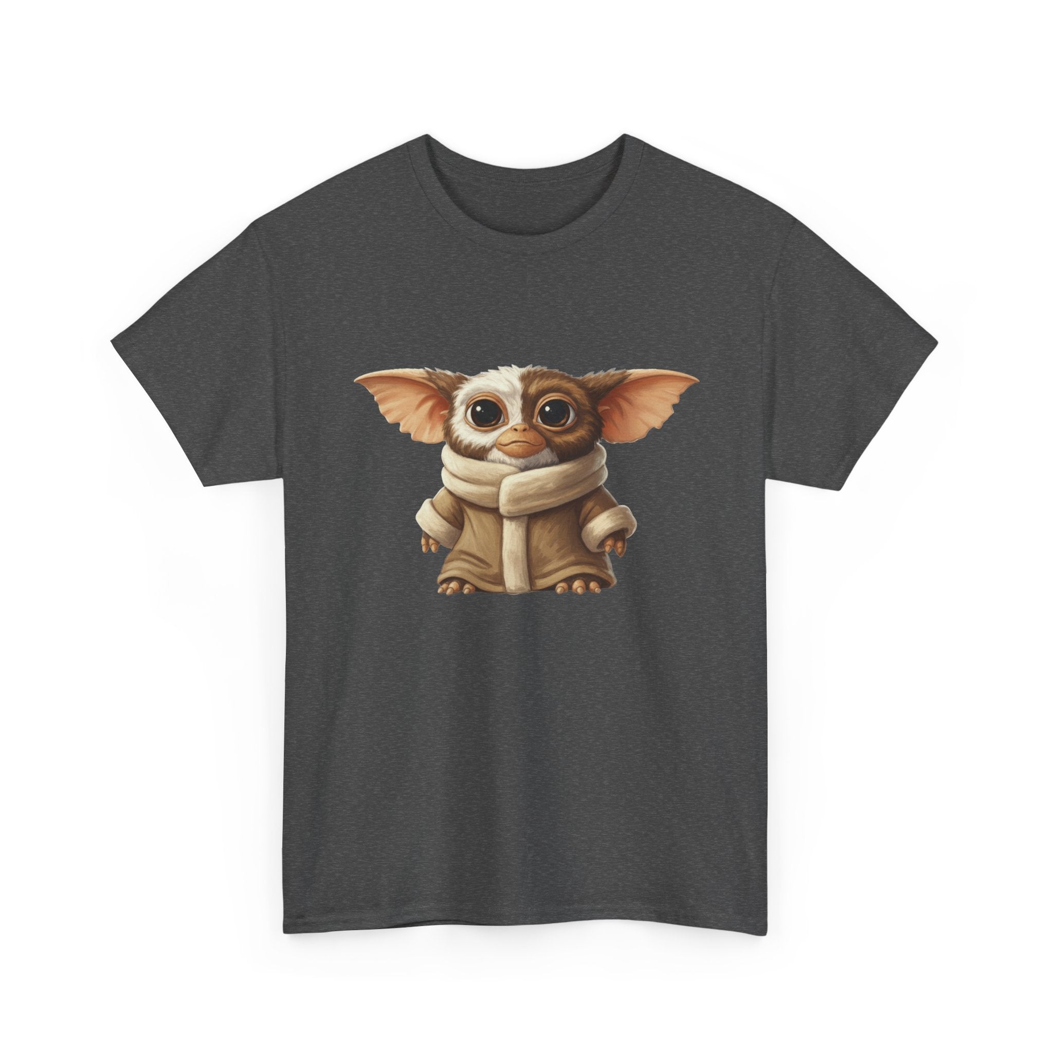 Grogwai Mashup Graphic Tee — Cozy Cute Alien Character T‑Shirt - Gizmo and Grogu all in one!