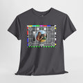 TV Test Pattern T-Shirt — Retro 1980s BBC Broadcast Graphic Tee