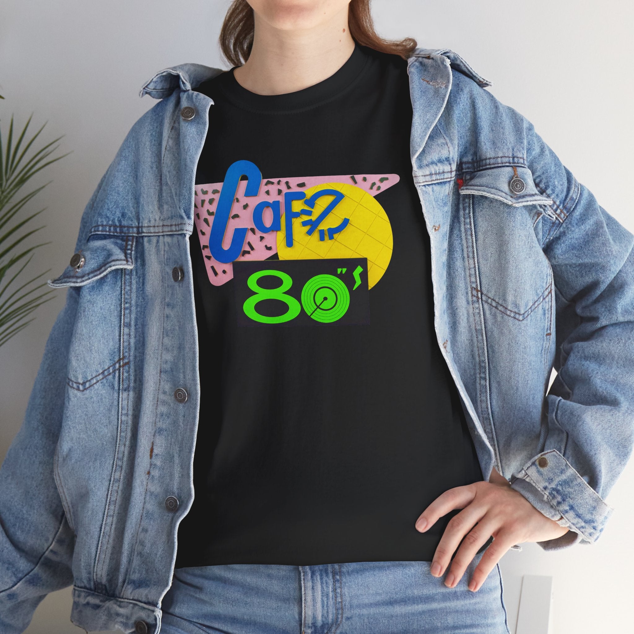 Hill Valley 2015 Cafe 80's Logo Tee