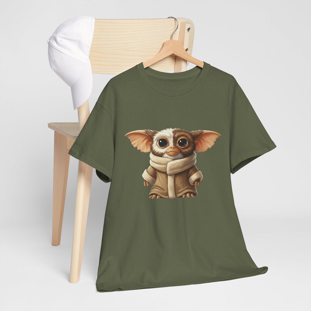 Grogwai Mashup Graphic Tee — Cozy Cute Alien Character T‑Shirt - Gizmo and Grogu all in one!