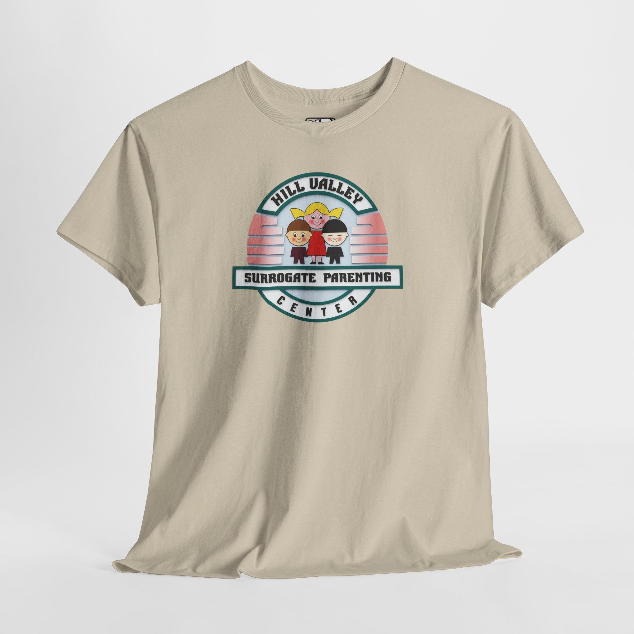 Hill Valley 2015 Surrogate Parenting Center Logo Tee