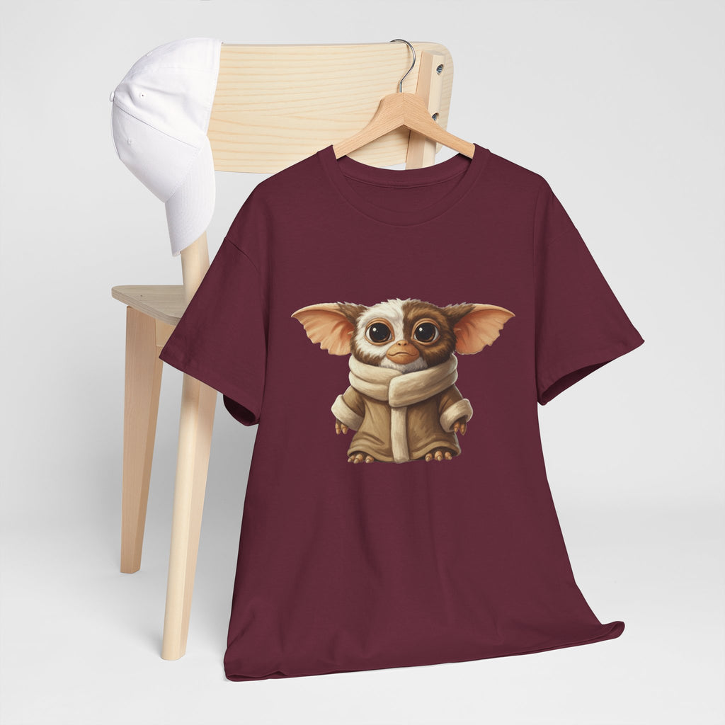 Grogwai Mashup Graphic Tee — Cozy Cute Alien Character T‑Shirt - Gizmo and Grogu all in one!