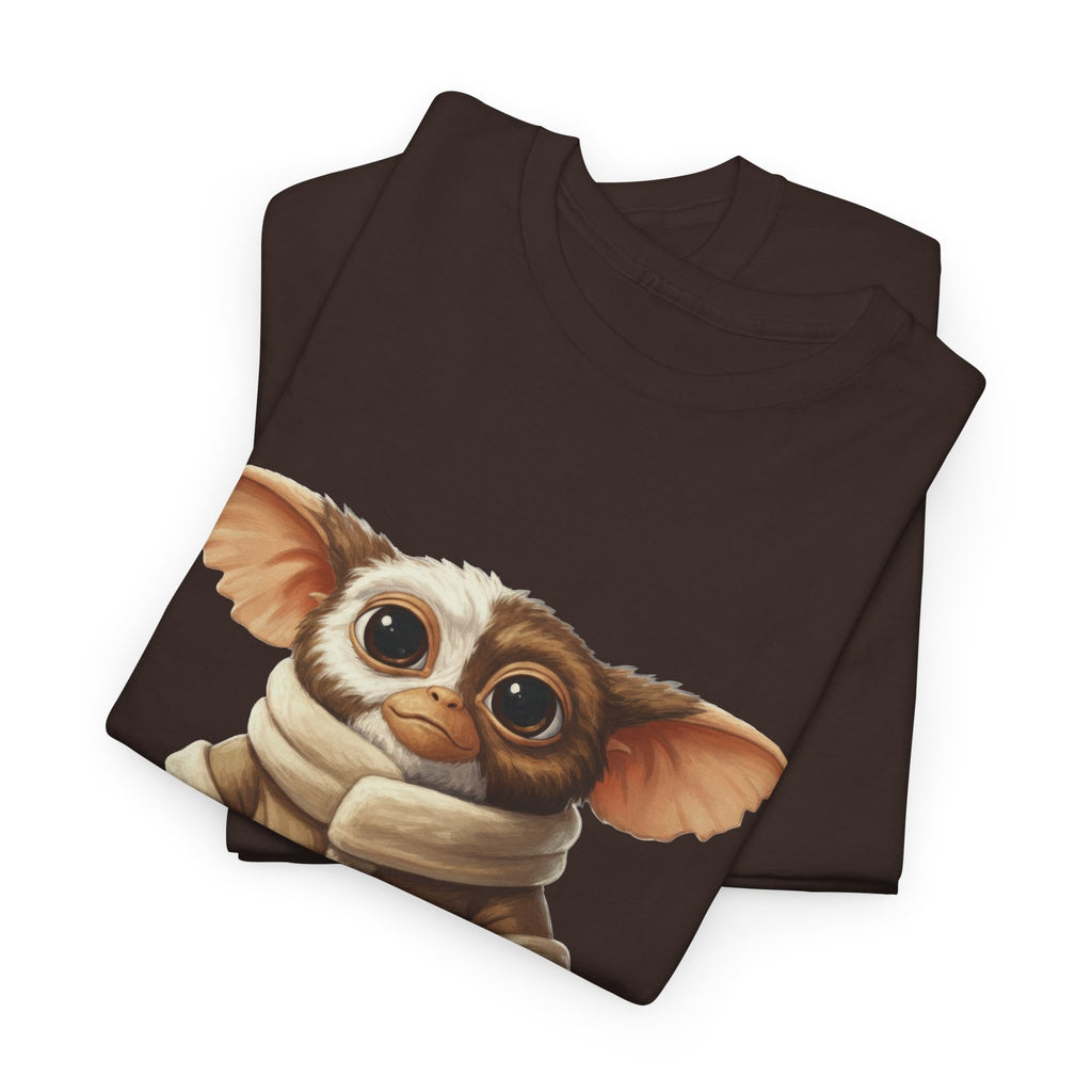 Grogwai Mashup Graphic Tee — Cozy Cute Alien Character T‑Shirt - Gizmo and Grogu all in one!