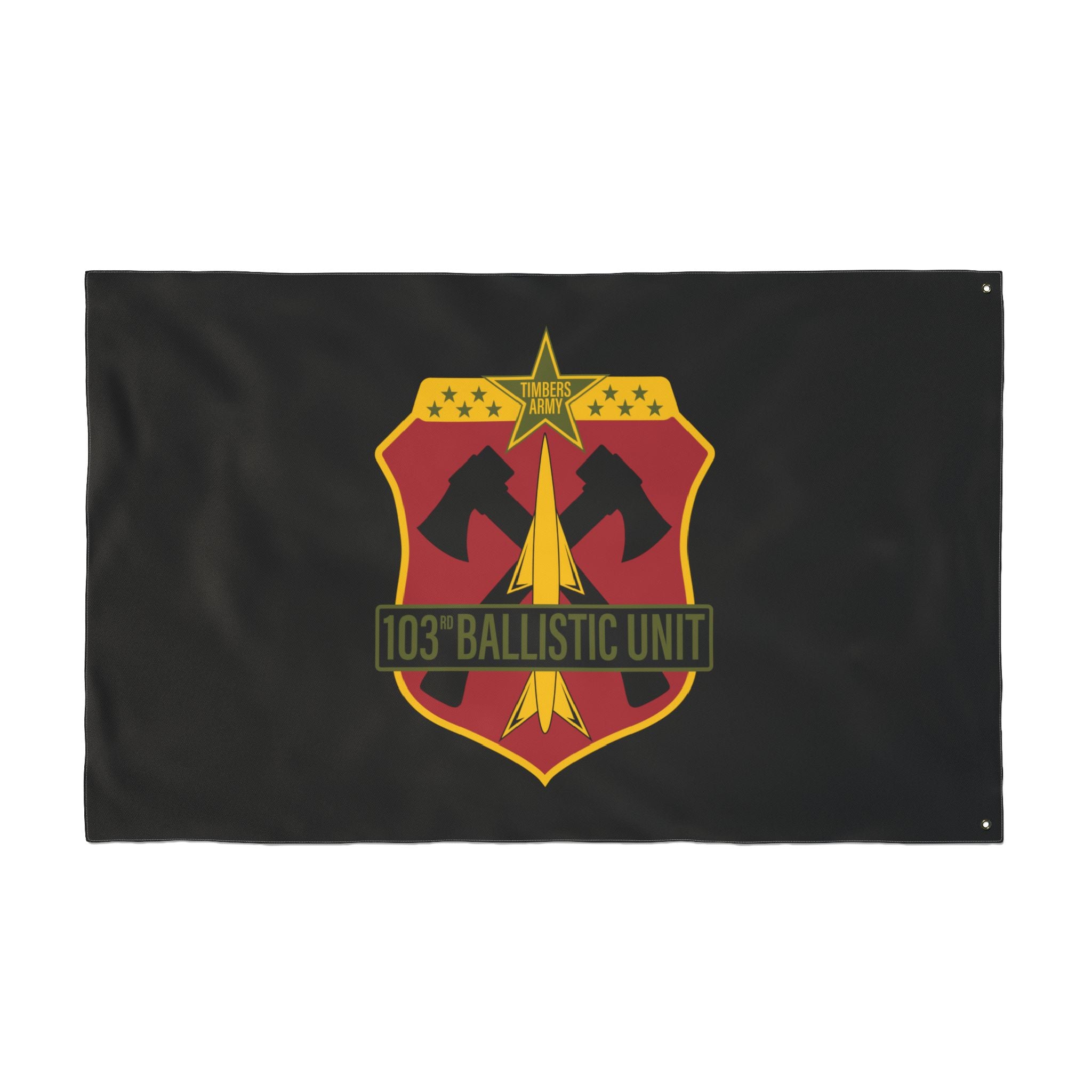 103 Ballistic Unit Double-Sided Military Flag