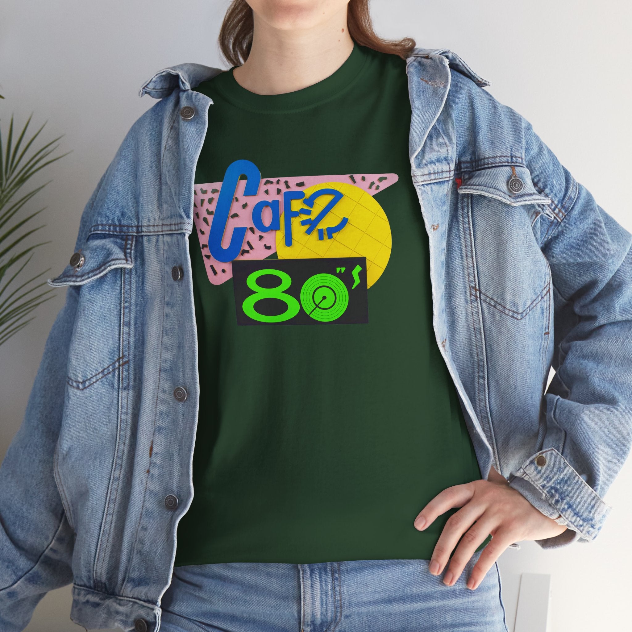 Hill Valley 2015 Cafe 80's Logo Tee