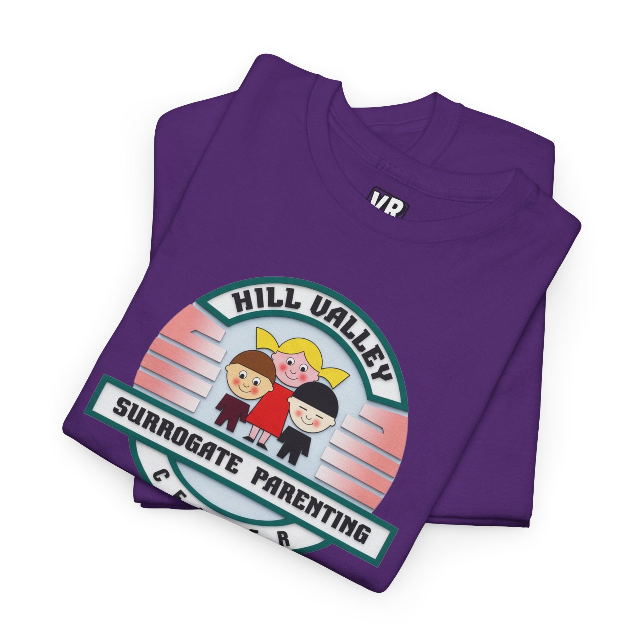 Hill Valley 2015 Surrogate Parenting Center Logo Tee