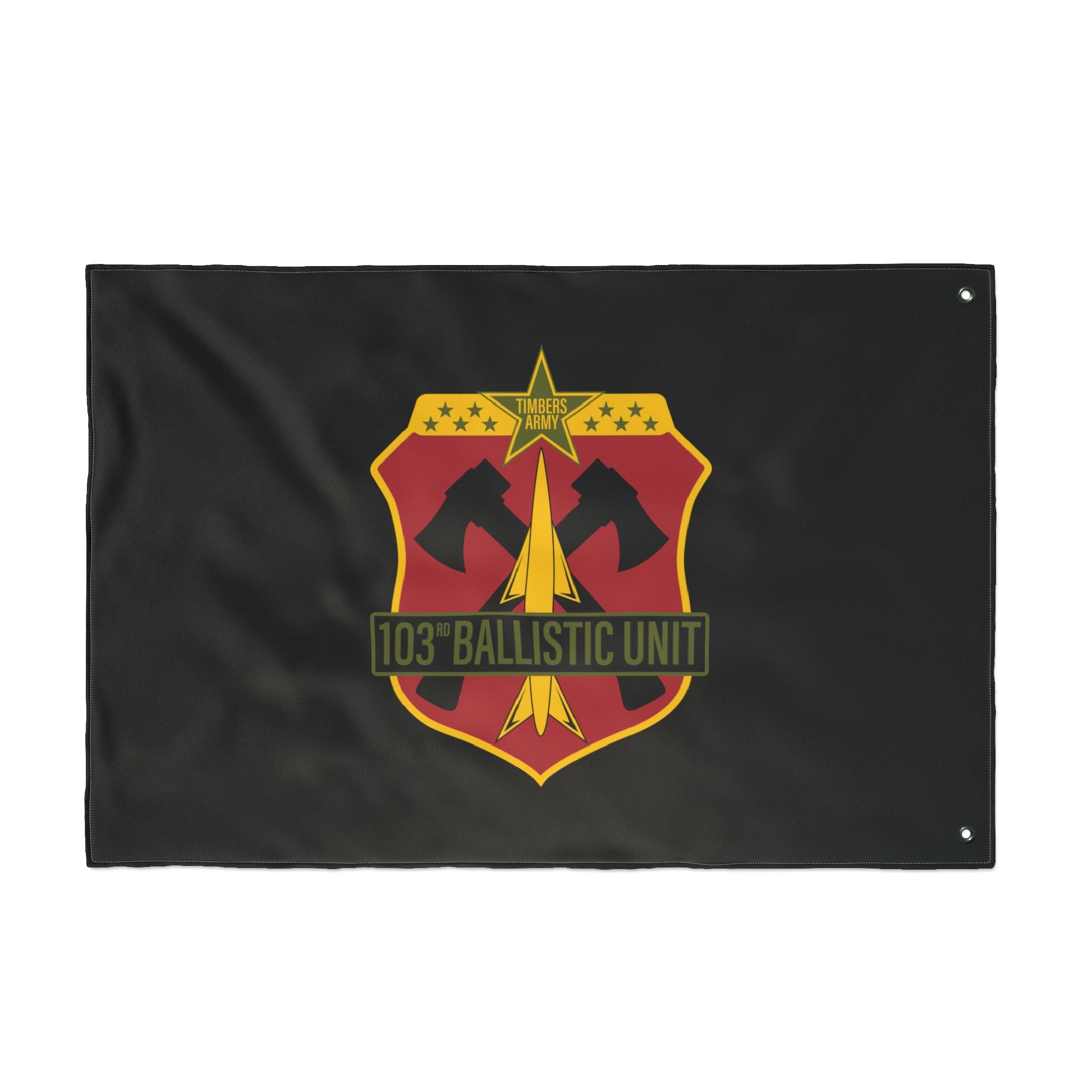 103 Ballistic Unit Double-Sided Military Flag