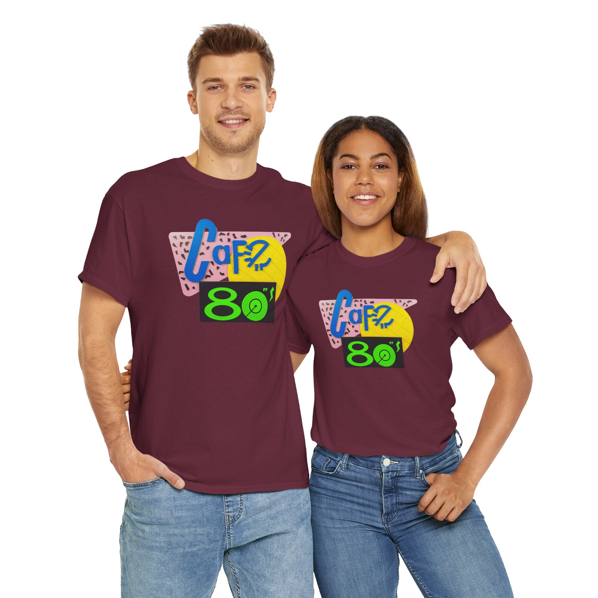 Hill Valley 2015 Cafe 80's Logo Tee