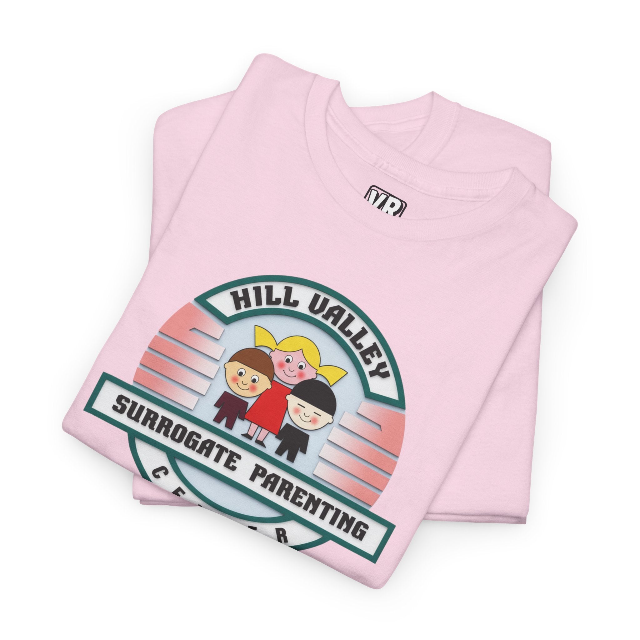 Hill Valley 2015 Surrogate Parenting Center Logo Tee