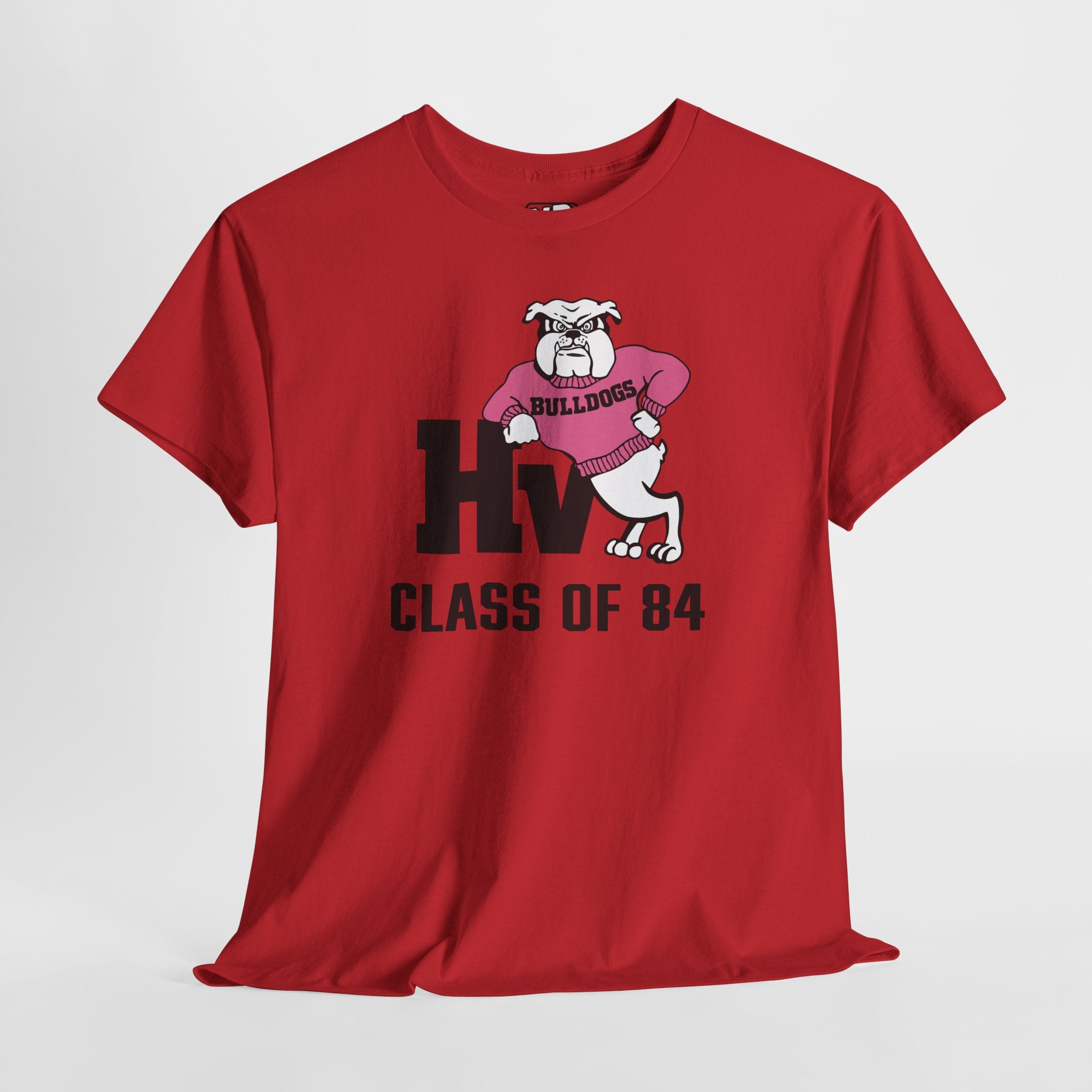 1985 Hill Valley Bulldogs logo Tee