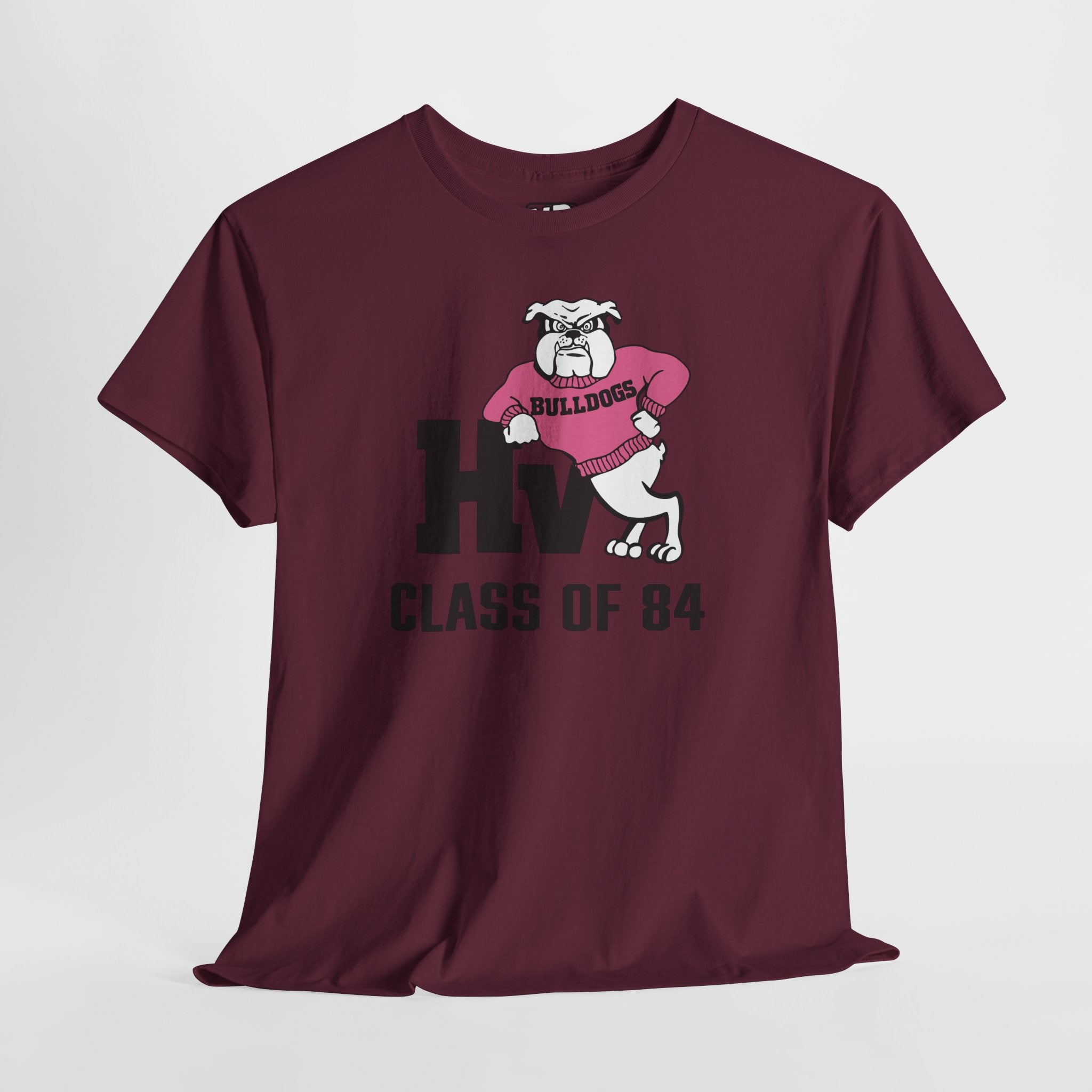 1985 Hill Valley Bulldogs logo Tee