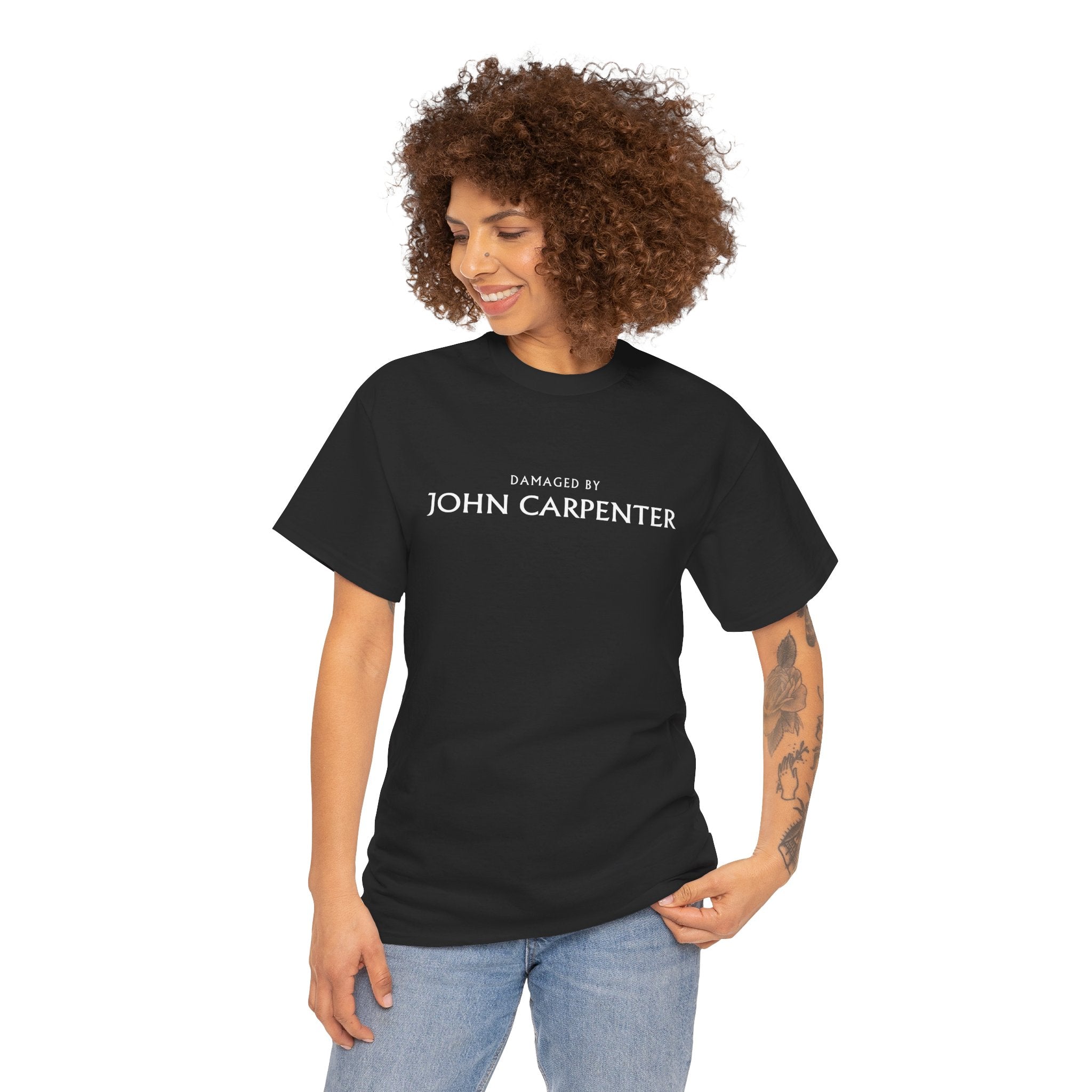 Damaged by John Carpenter Movie Credits Tee