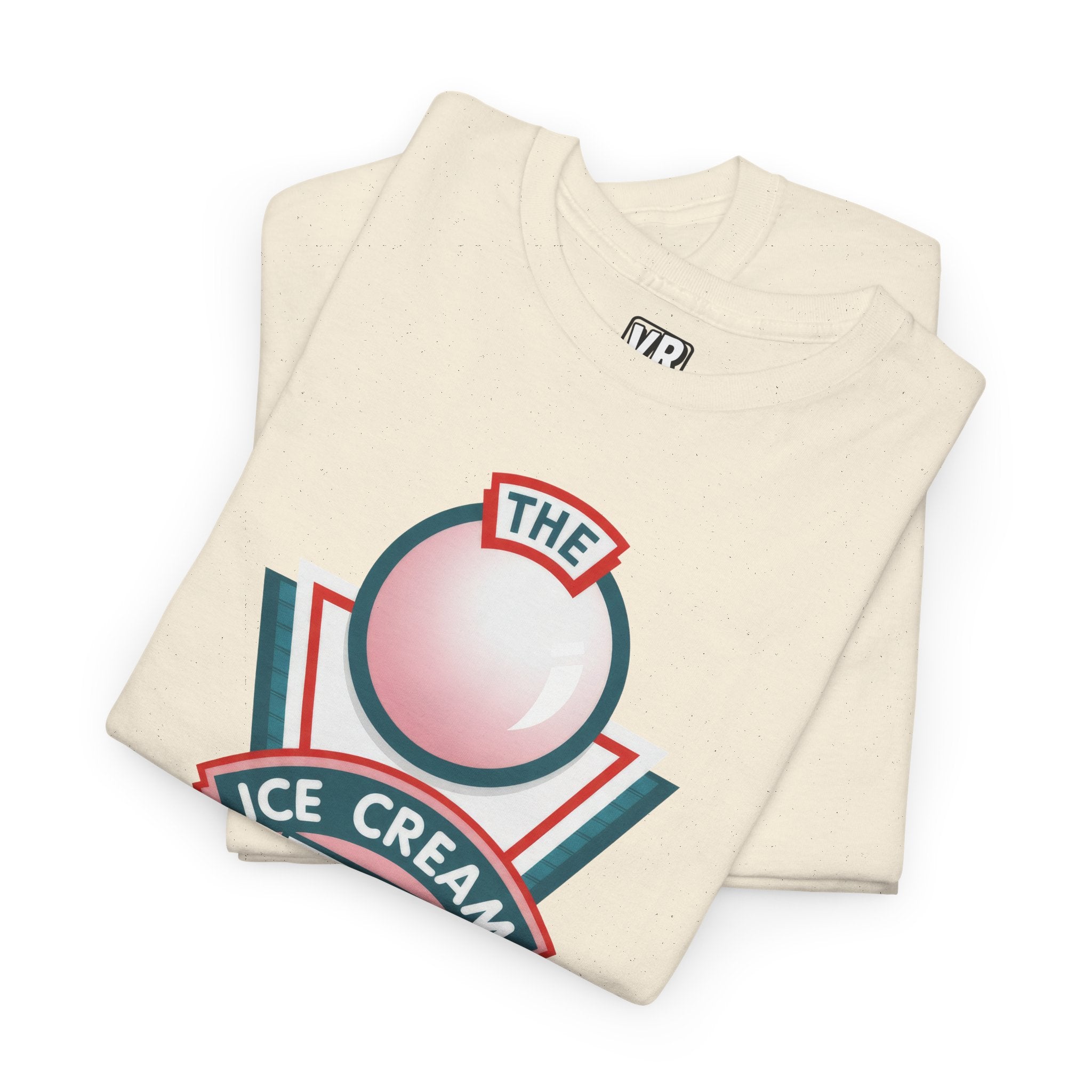 Hill Valley 2015 Ice Cream Clone Tee — Retro Scoop Logo T-Shirt