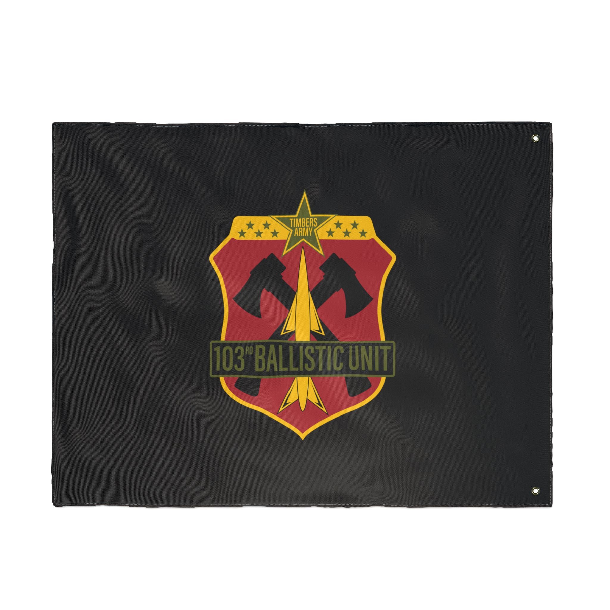 103 Ballistic Unit Double-Sided Military Flag