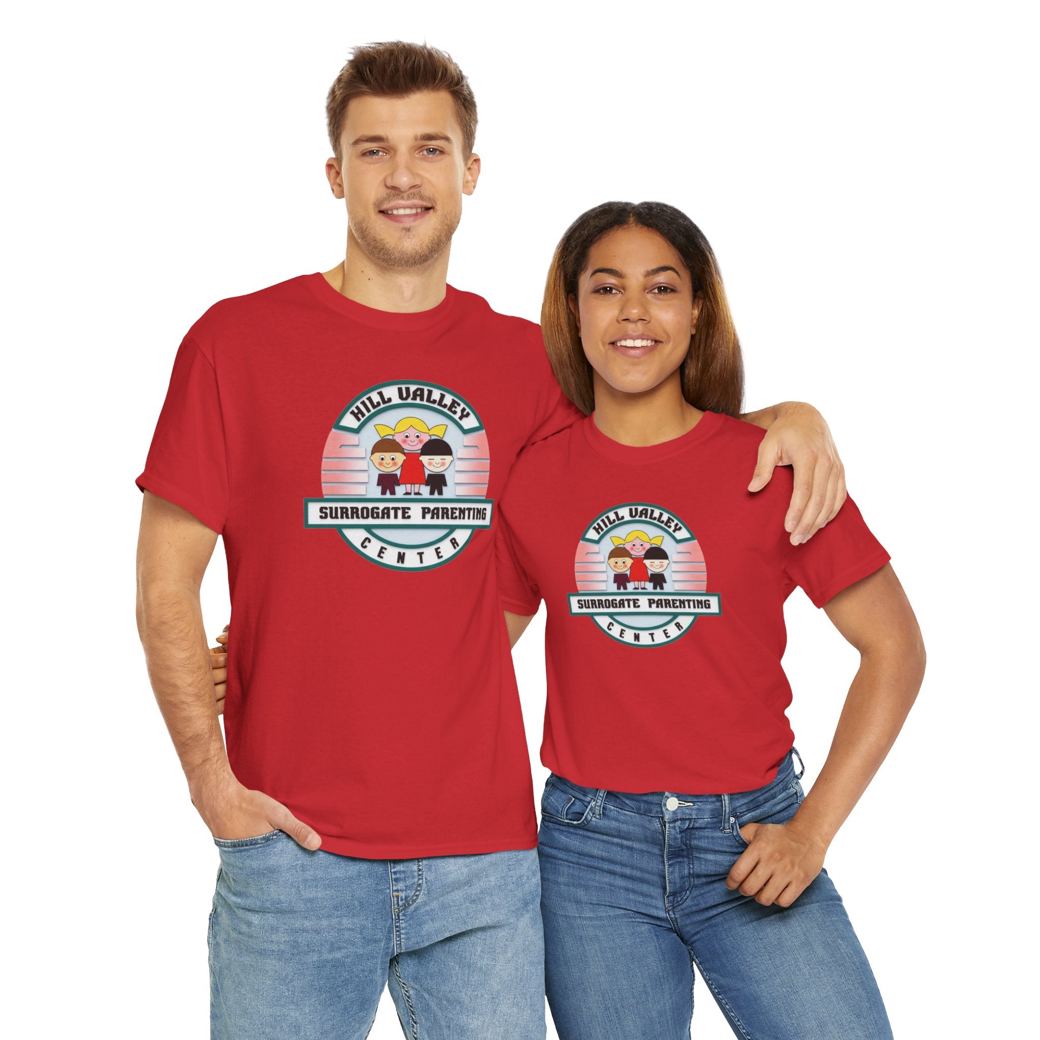 Hill Valley 2015 Surrogate Parenting Center Logo Tee