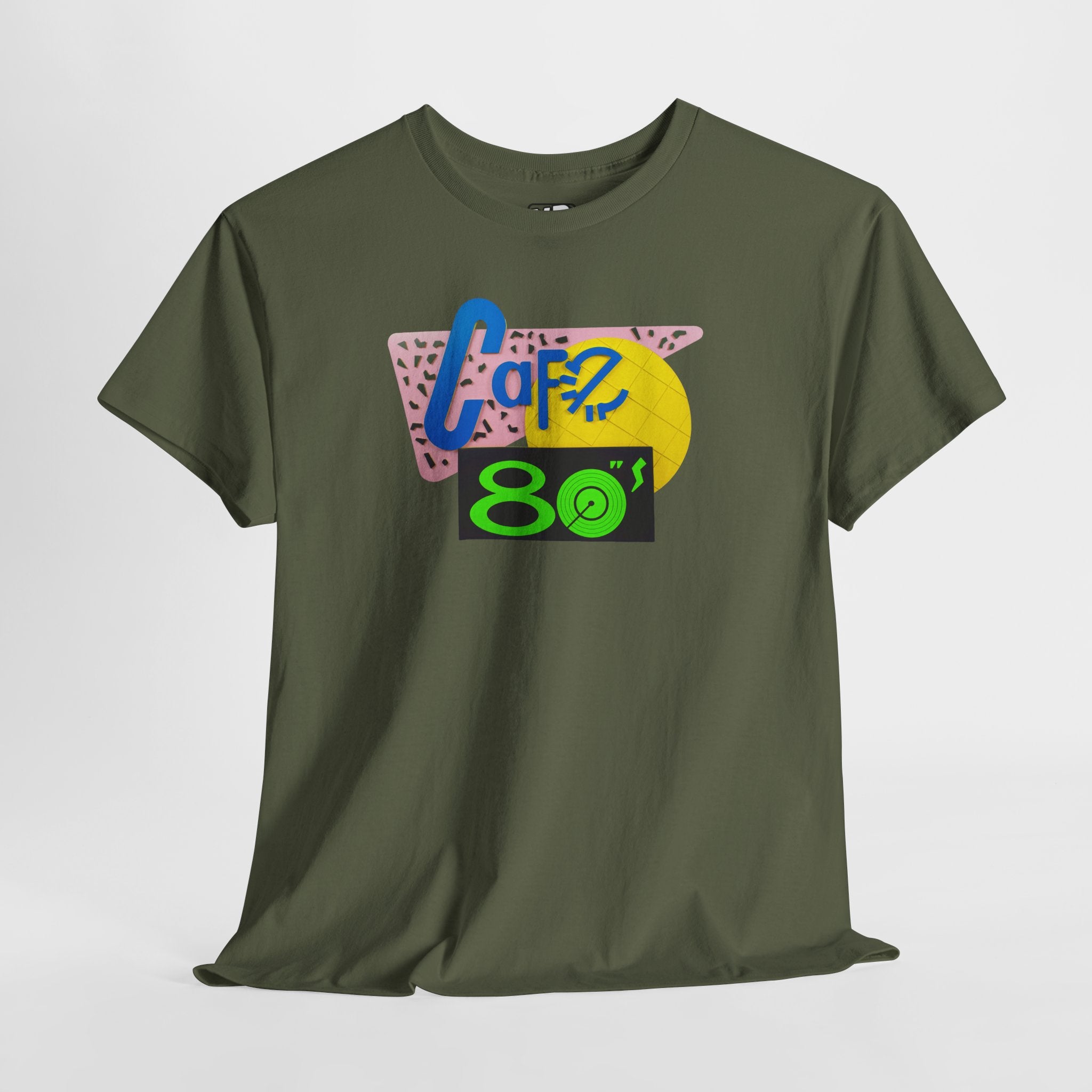 Hill Valley 2015 Cafe 80's Logo Tee