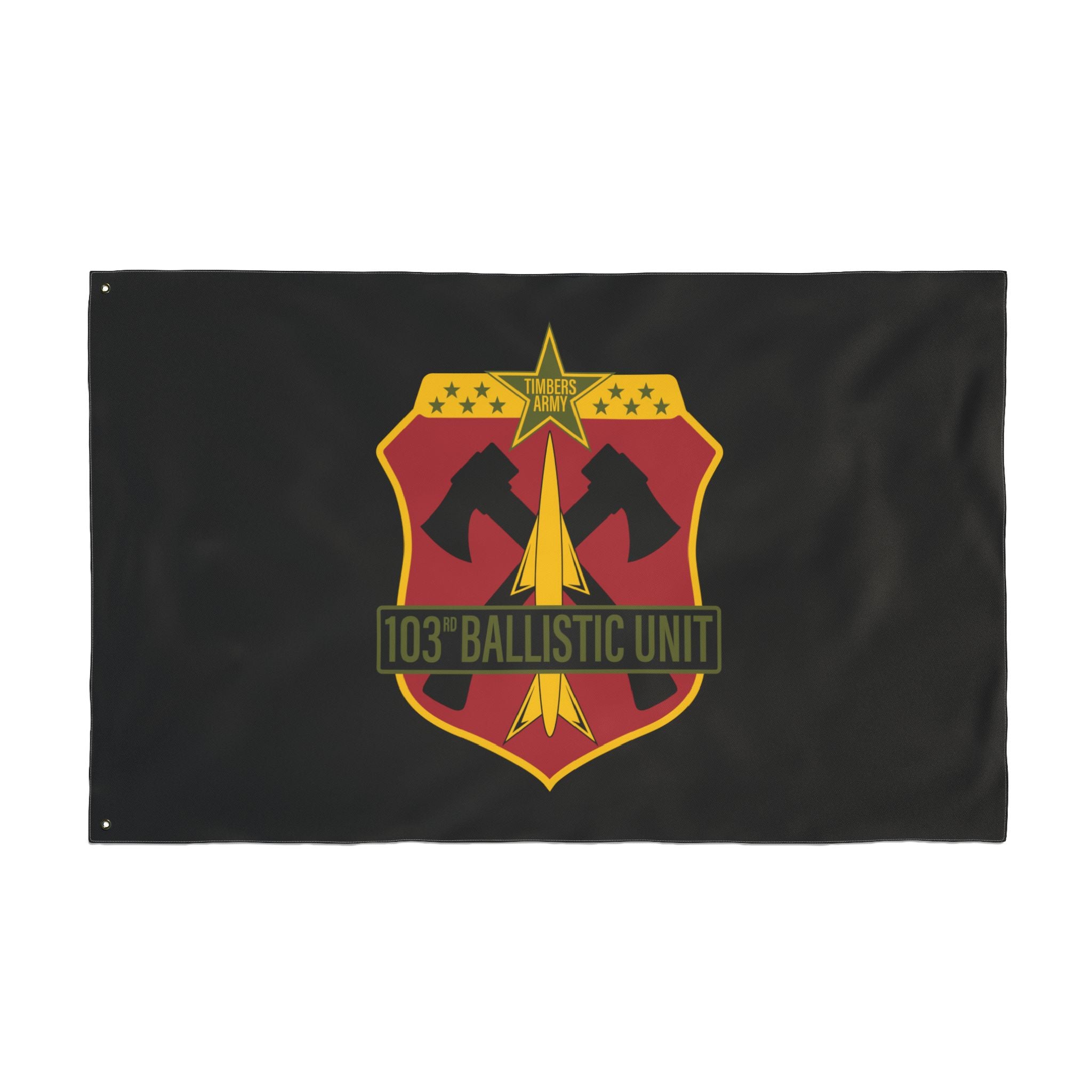 103 Ballistic Unit Double-Sided Military Flag