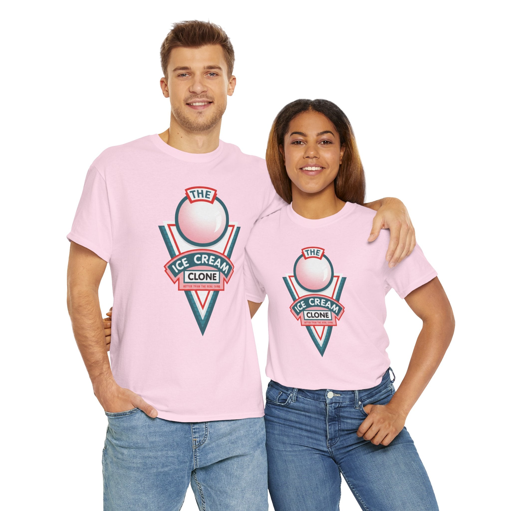 Hill Valley 2015 Ice Cream Clone Tee — Retro Scoop Logo T-Shirt