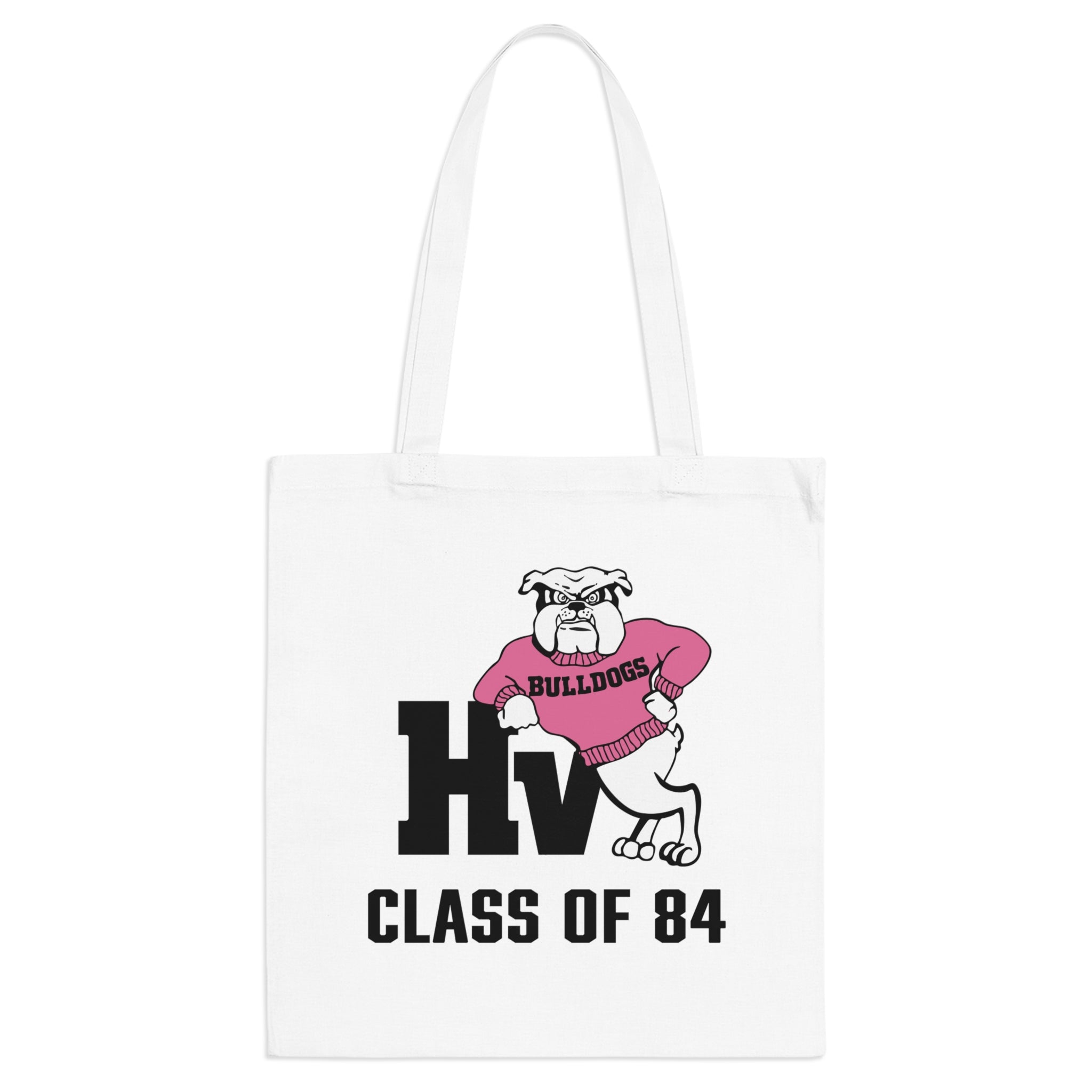 Bulldogs Class of 84 Tote Bag - Back to the Future Inspired Design