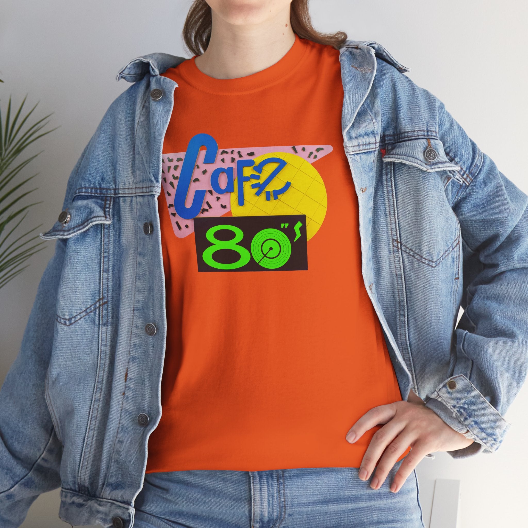 Hill Valley 2015 Cafe 80's Logo Tee