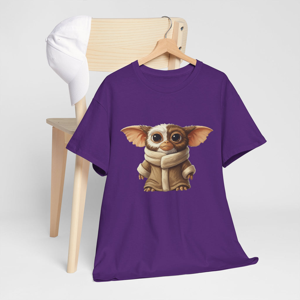 Grogwai Mashup Graphic Tee — Cozy Cute Alien Character T‑Shirt - Gizmo and Grogu all in one!
