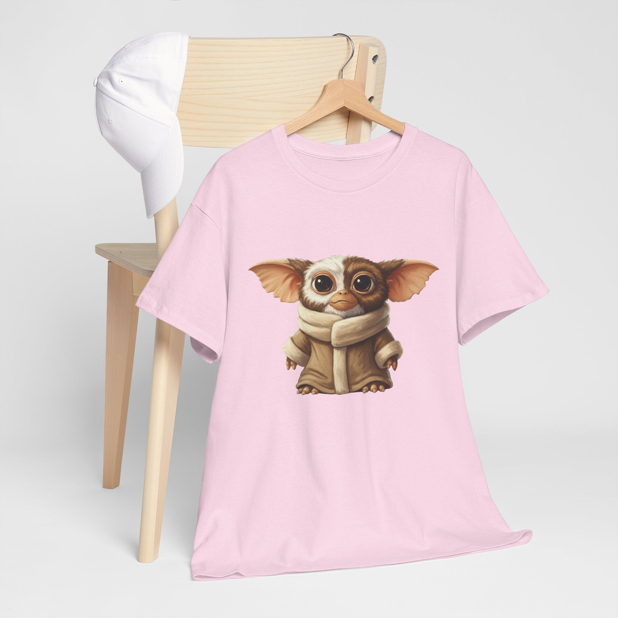 Grogwai Mashup Graphic Tee — Cozy Cute Alien Character T‑Shirt - Gizmo and Grogu all in one!