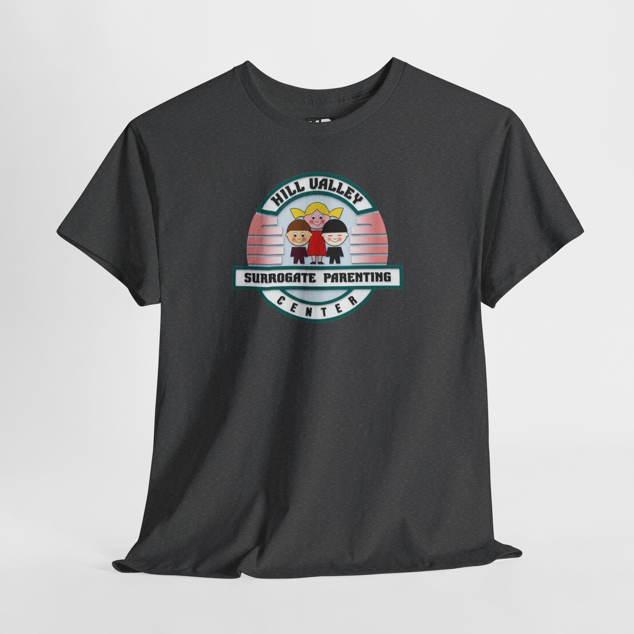 Hill Valley 2015 Surrogate Parenting Center Logo Tee