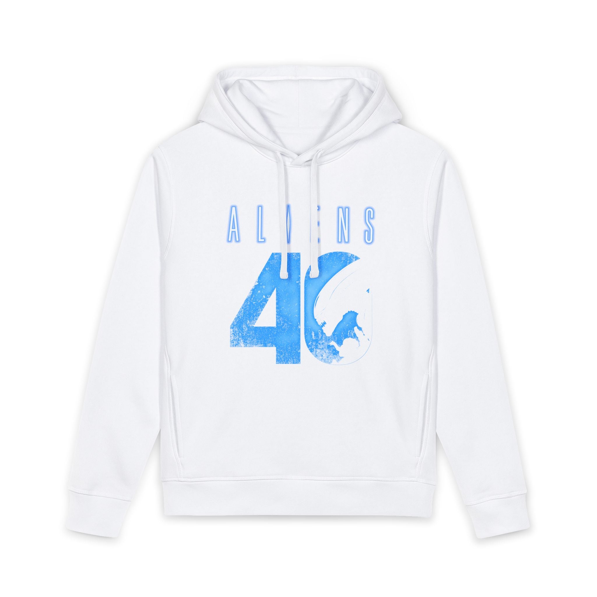 Aliens 40 Hoodie — Sci‑Fi Logo Pullover Hoodie