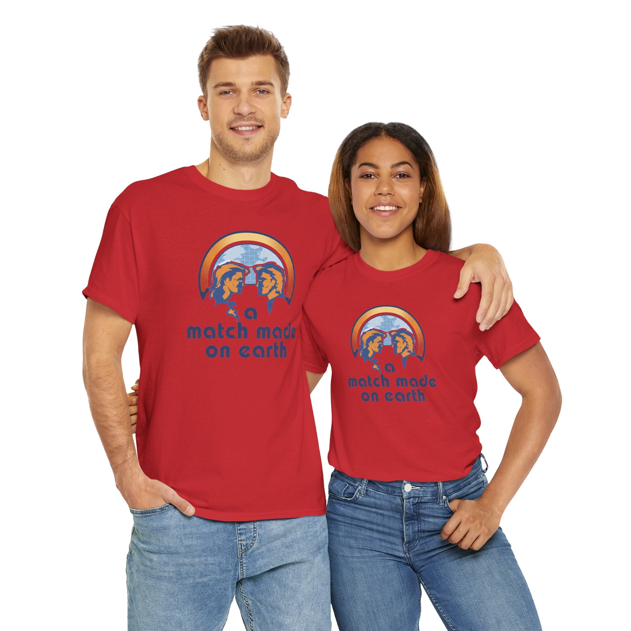 Hill Valley 2015 A Match Made on Earth Logo Tee