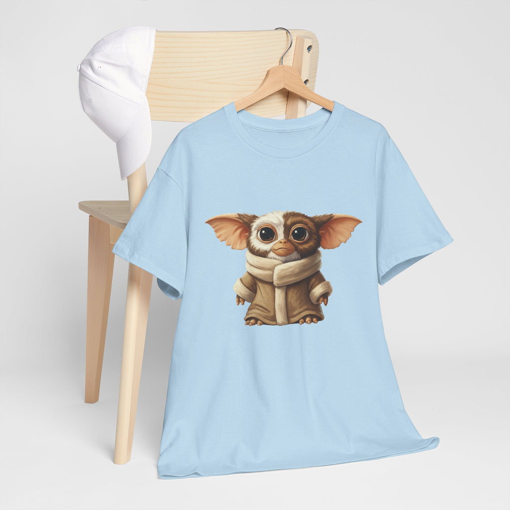 Grogwai Mashup Graphic Tee — Cozy Cute Alien Character T‑Shirt - Gizmo and Grogu all in one!