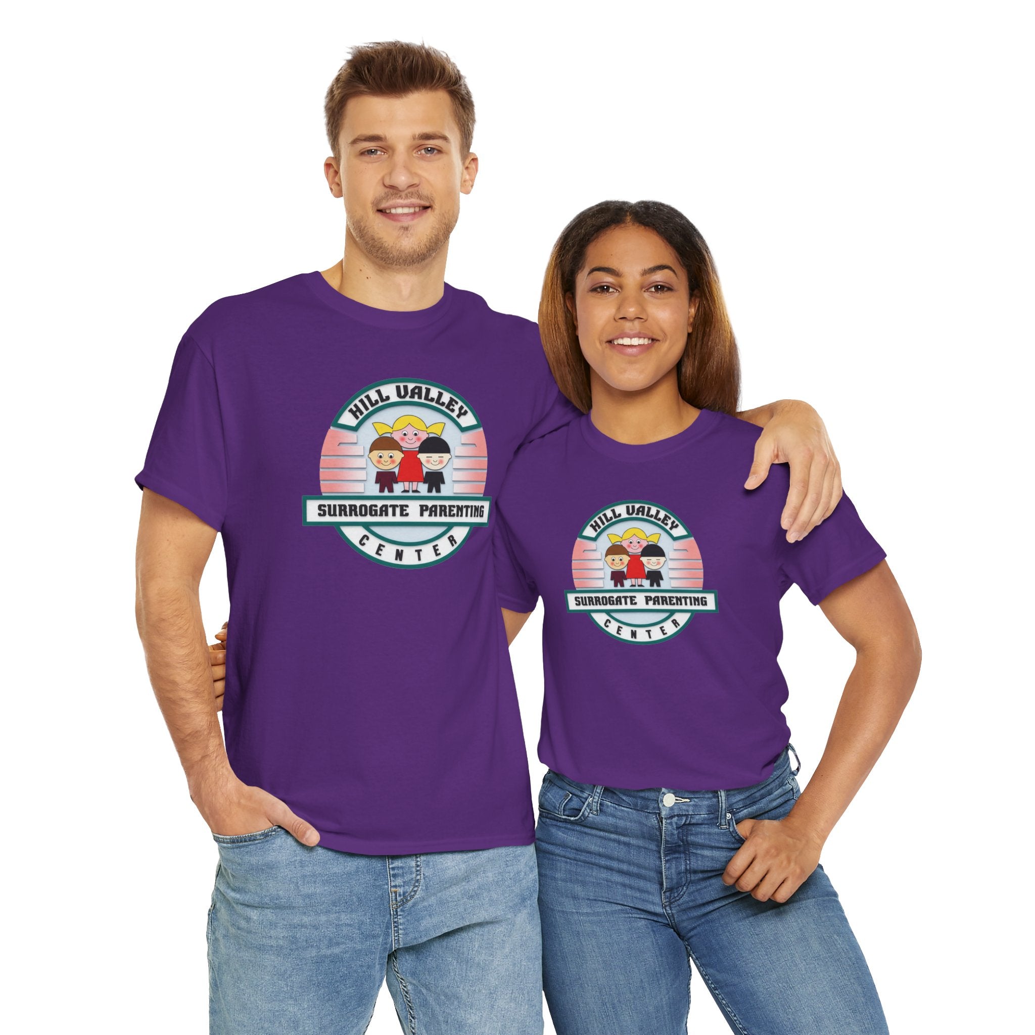 Hill Valley 2015 Surrogate Parenting Center Logo Tee