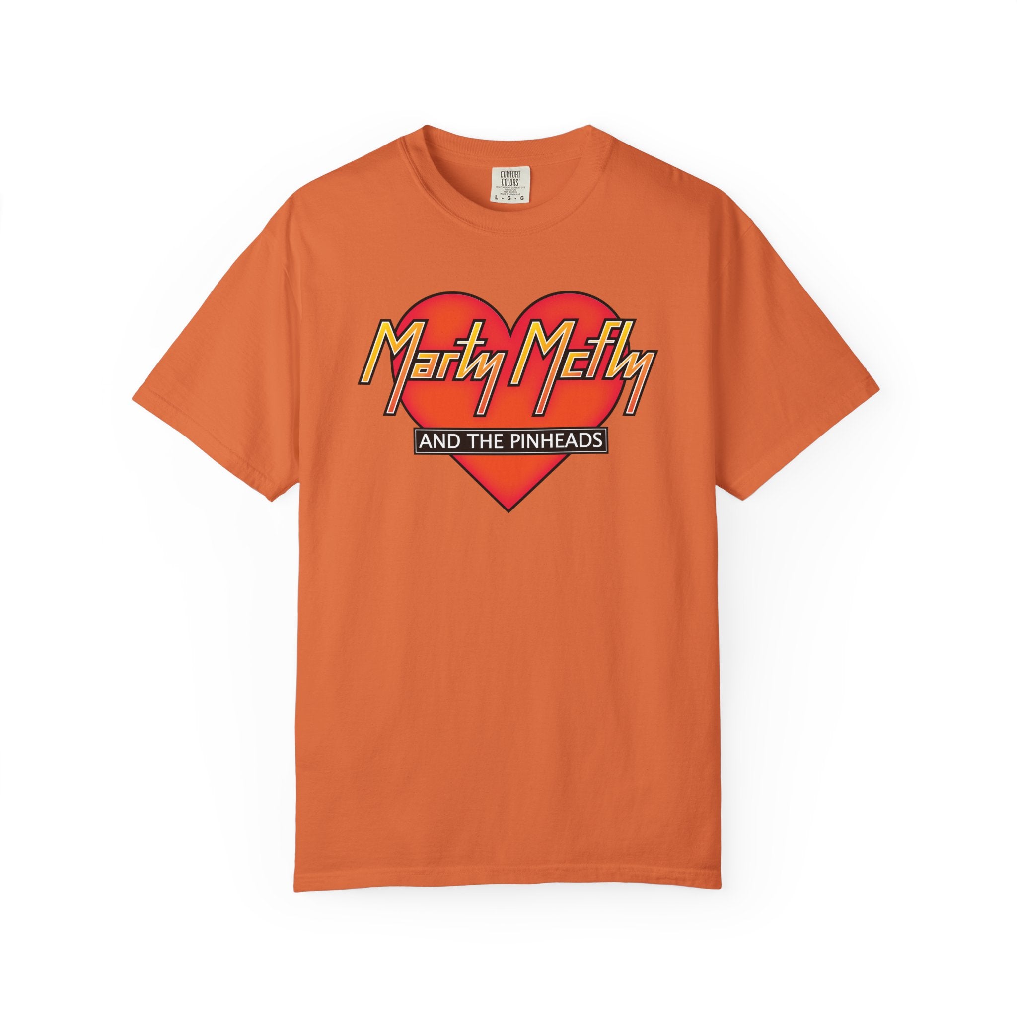 Marty McFly & The Pinheads Heart Logo T-Shirt