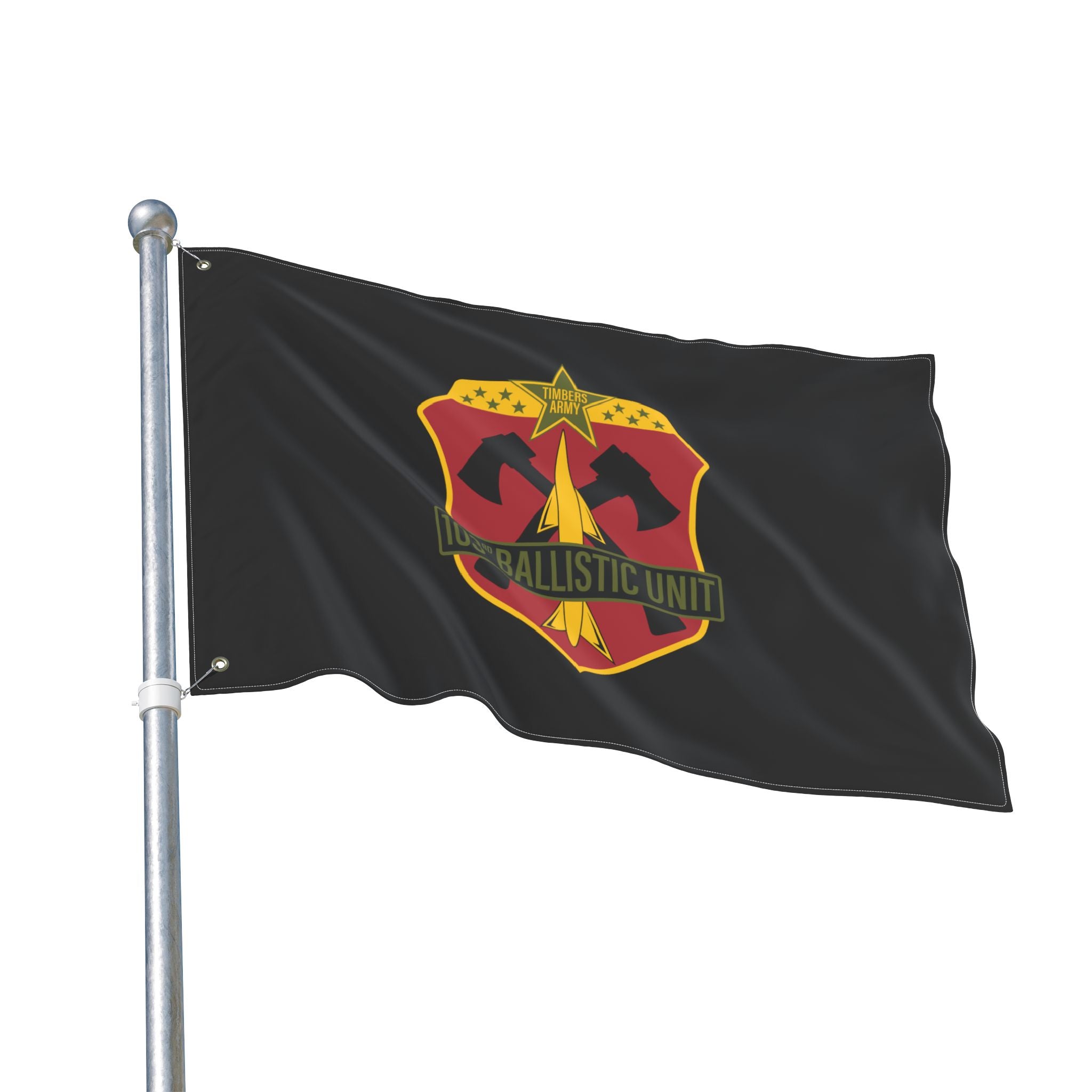 103 Ballistic Unit Double-Sided Military Flag
