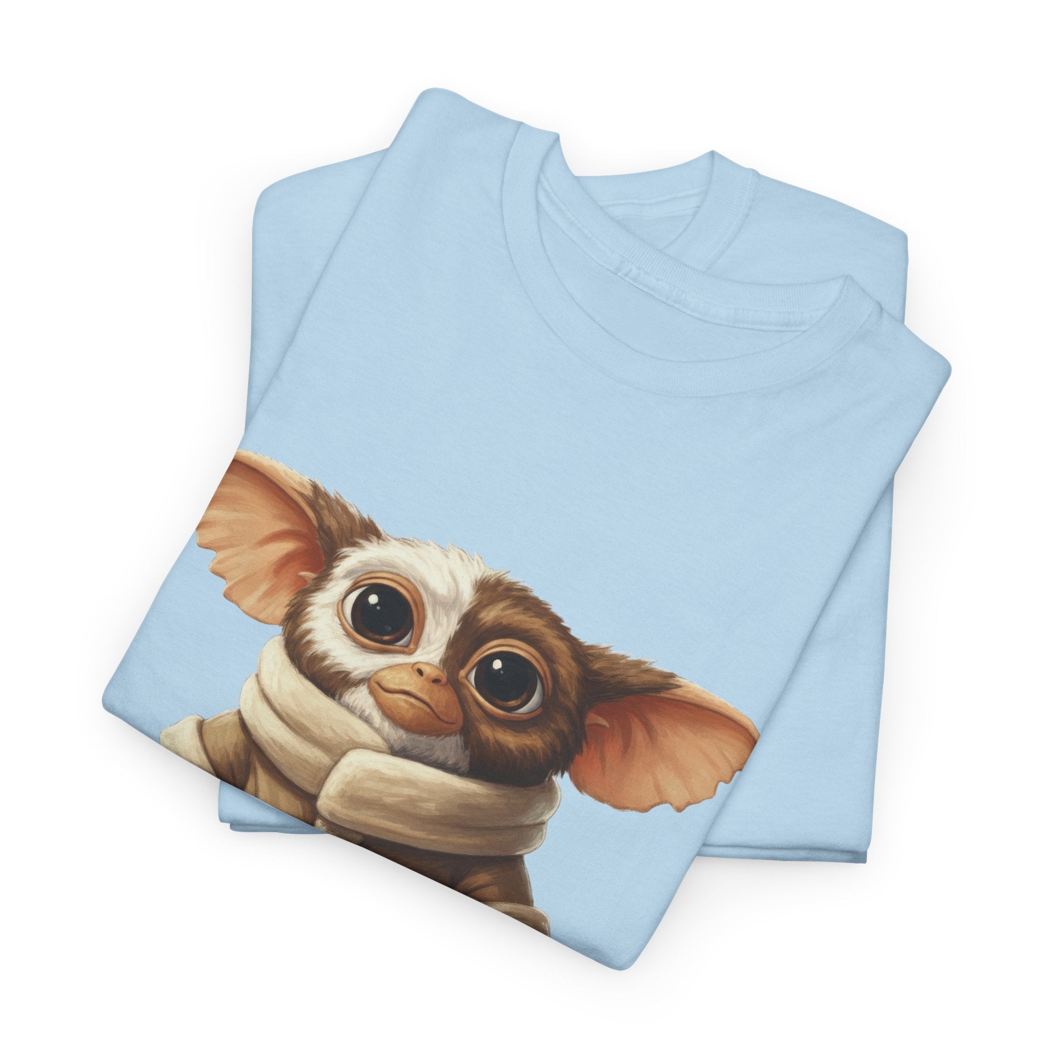 Grogwai Mashup Graphic Tee — Cozy Cute Alien Character T‑Shirt - Gizmo and Grogu all in one!