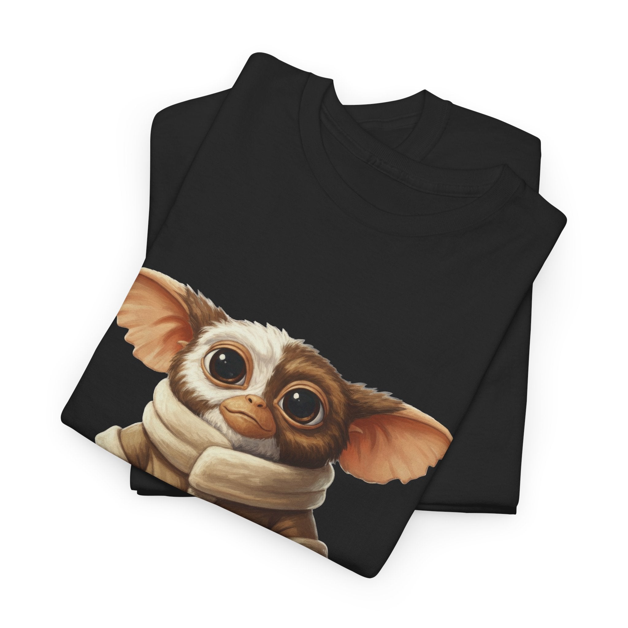 Grogwai Mashup Graphic Tee — Cozy Cute Alien Character T‑Shirt - Gizmo and Grogu all in one!