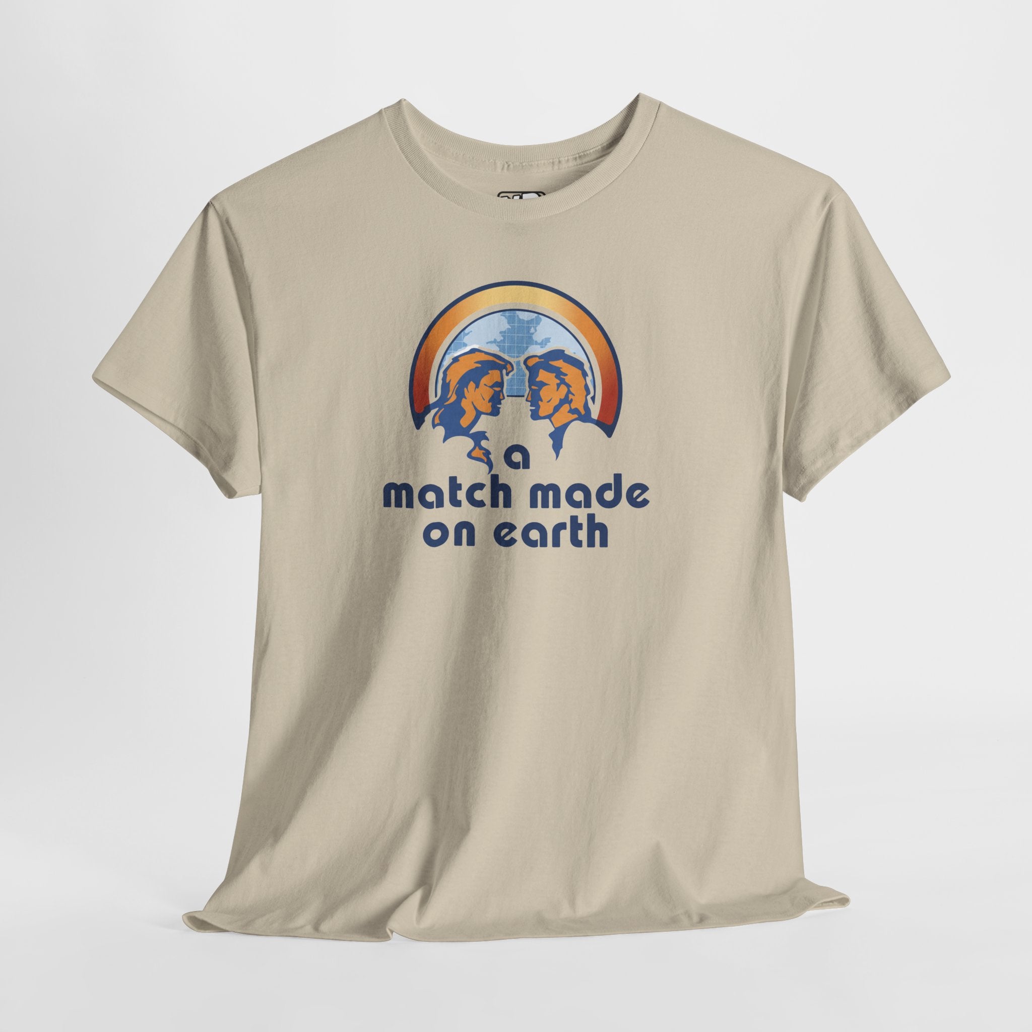 Hill Valley 2015 A Match Made on Earth Logo Tee