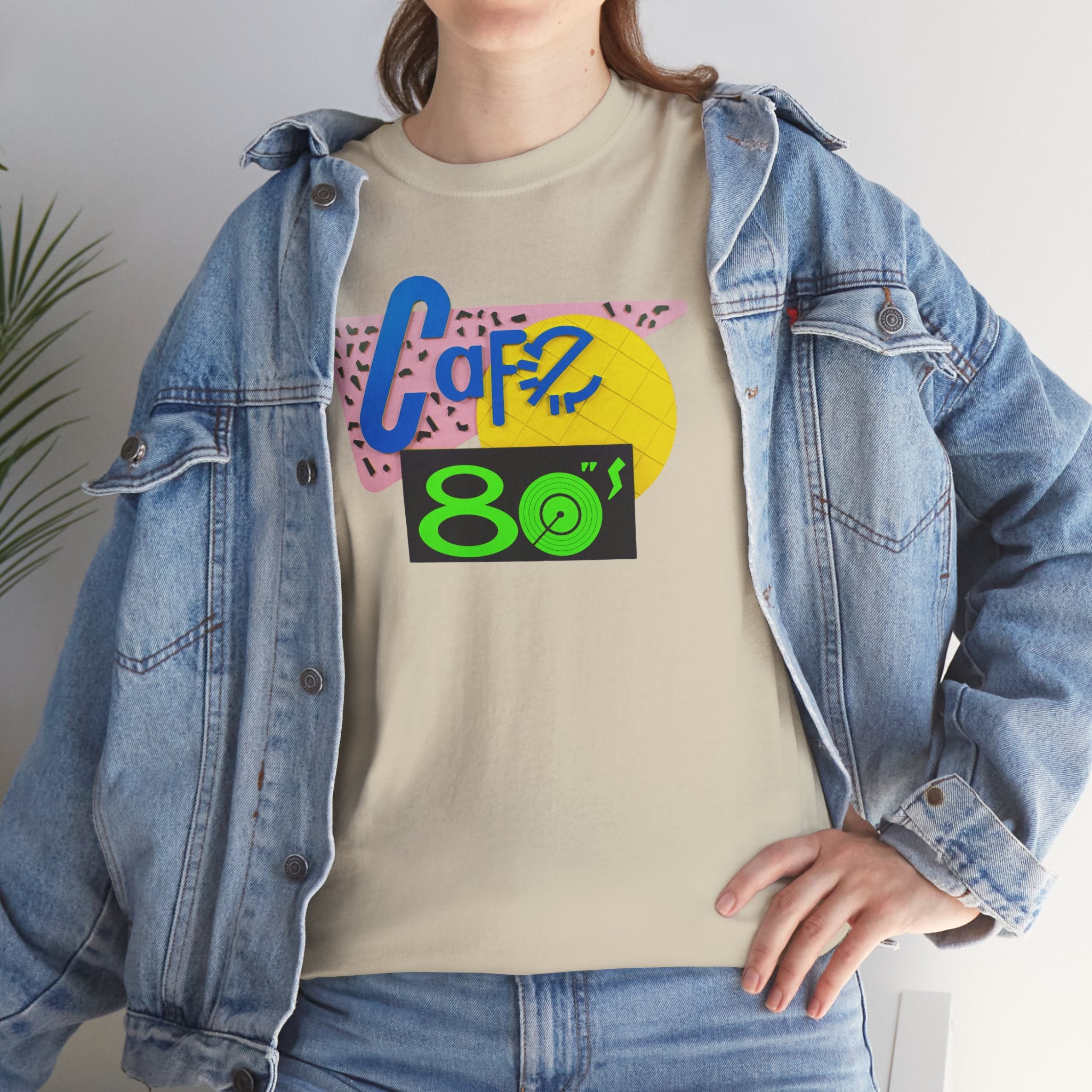 Hill Valley 2015 Cafe 80's Logo Tee