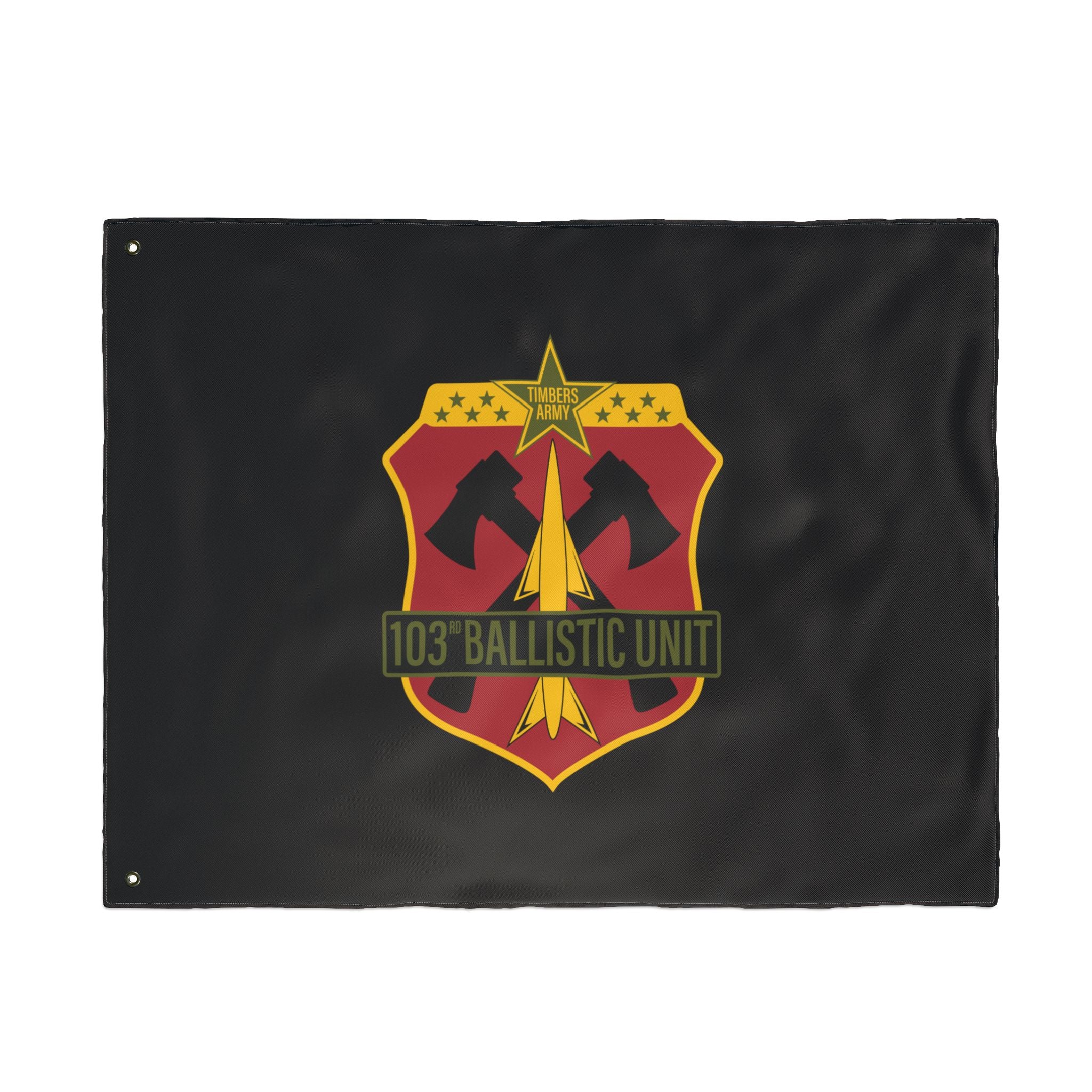 103 Ballistic Unit Double-Sided Military Flag